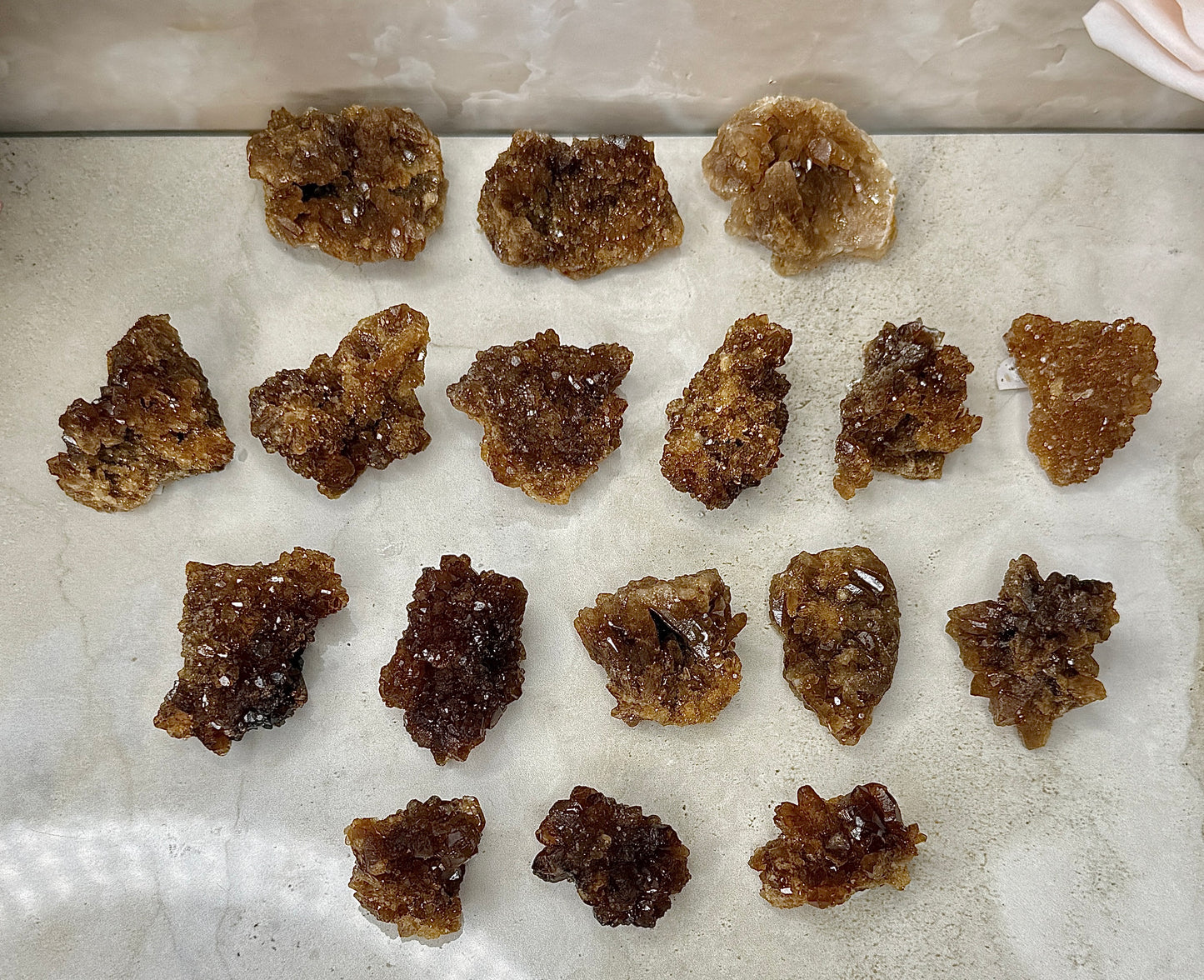 Moroccan Citrine Cluster