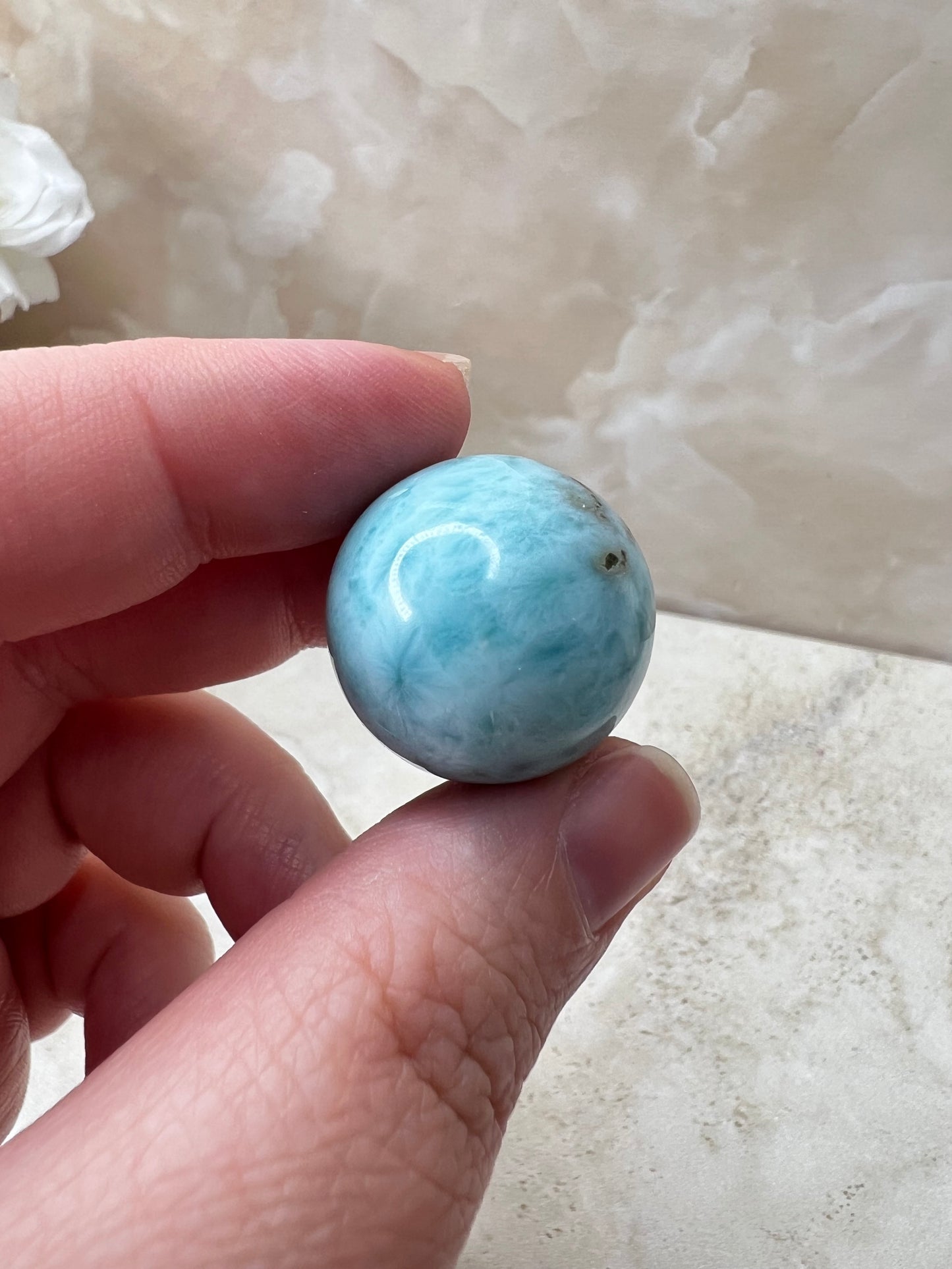 Larimar Sphere 22mm