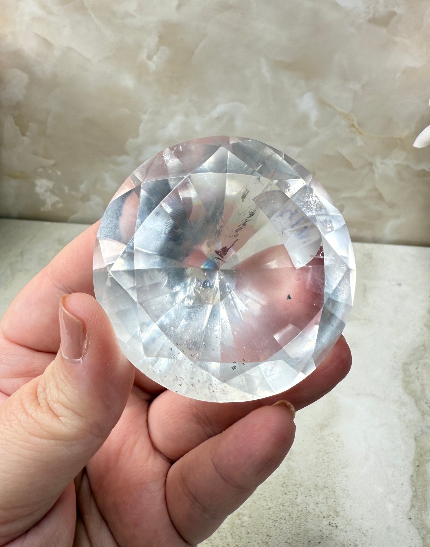 Clear Quartz Diamond