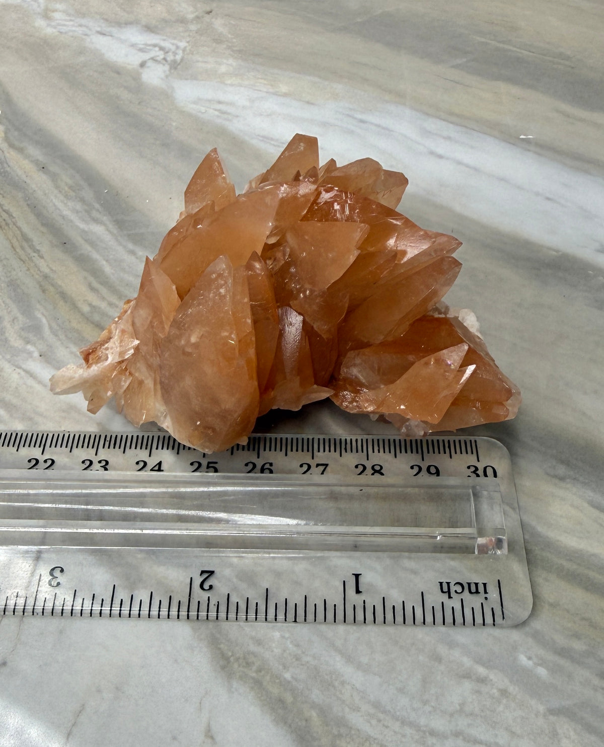 Pink/Peach Dogtooth Calcite