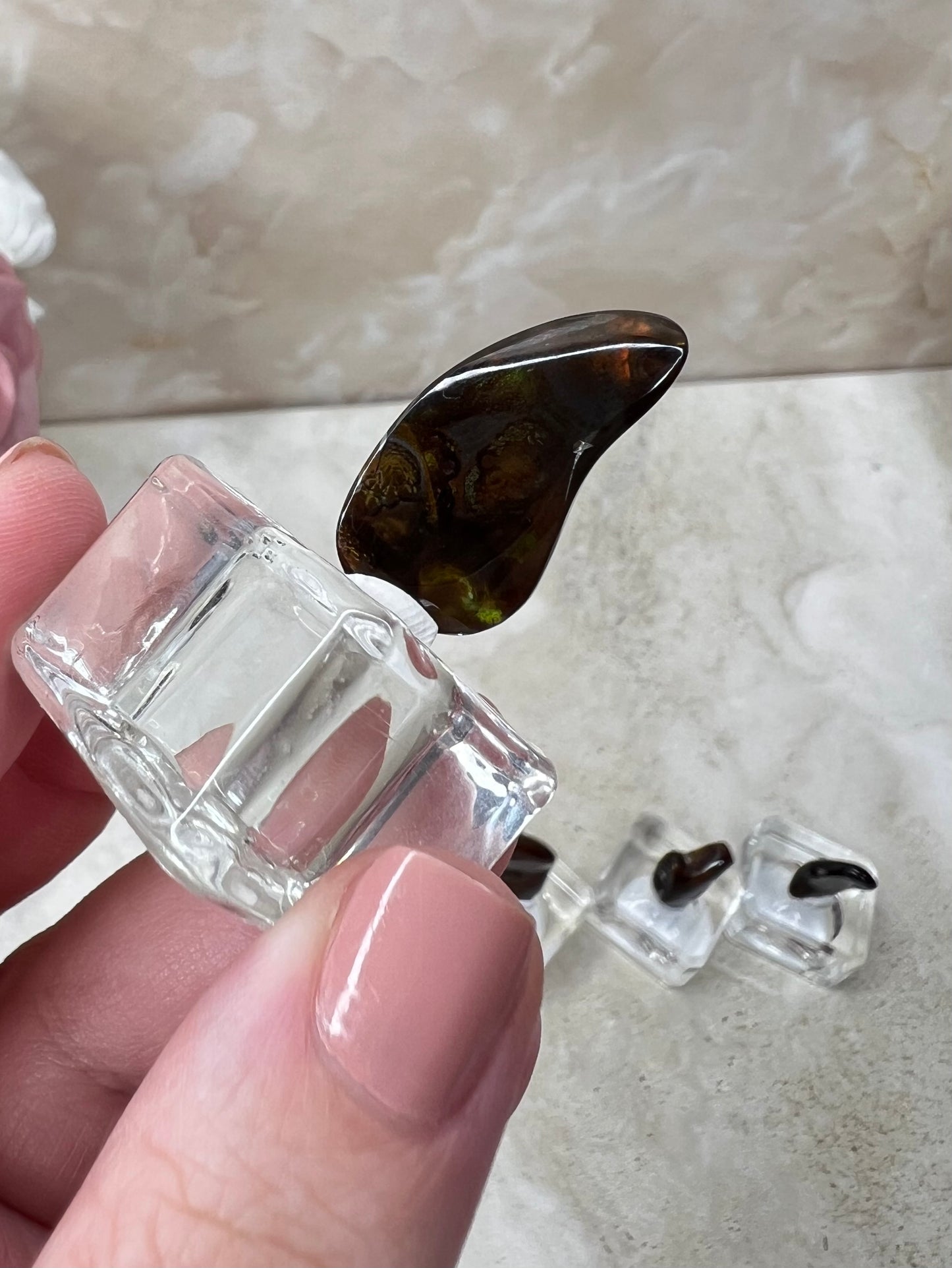 Fire Agate Opal Cabs