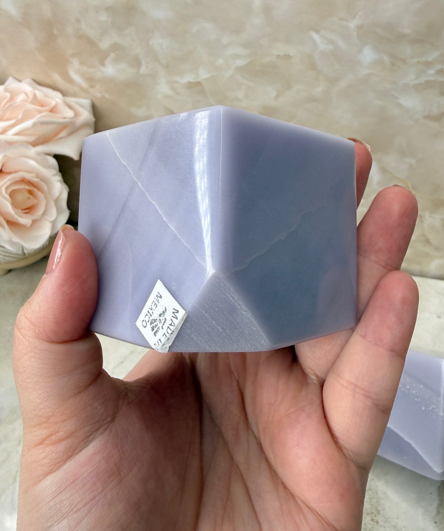 Lavender Fluorite Cube