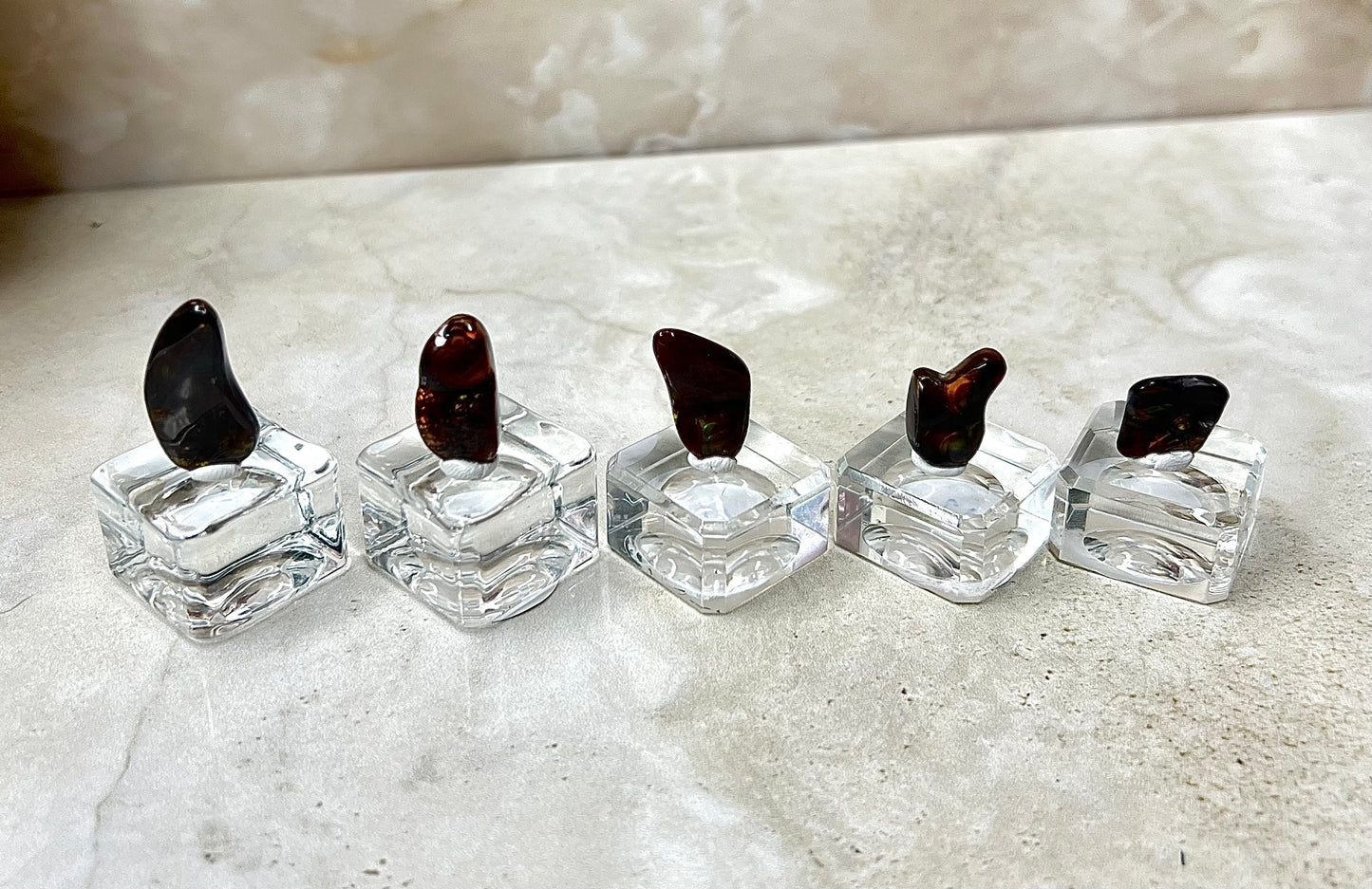 Fire Agate Opal Cabs