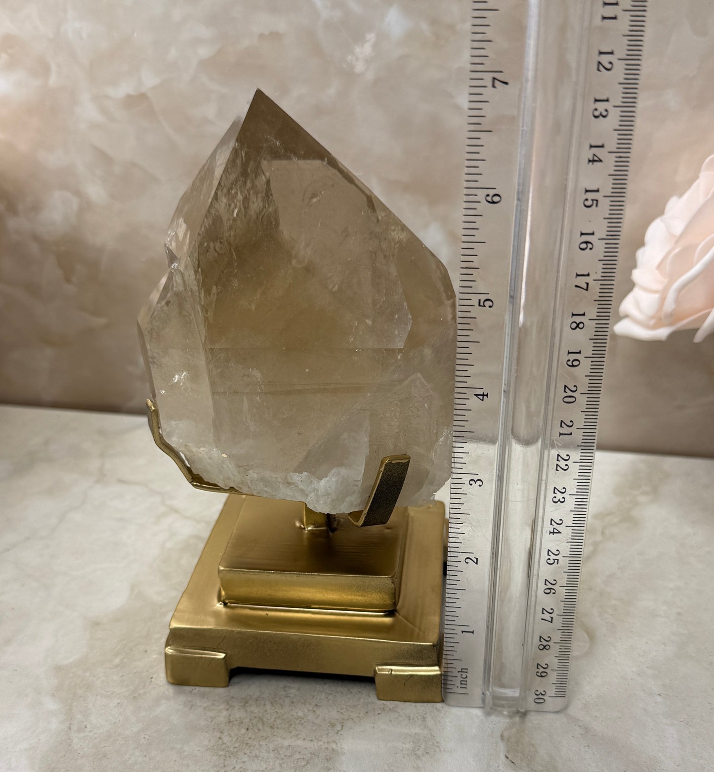 Citrine on Stand from Brazil