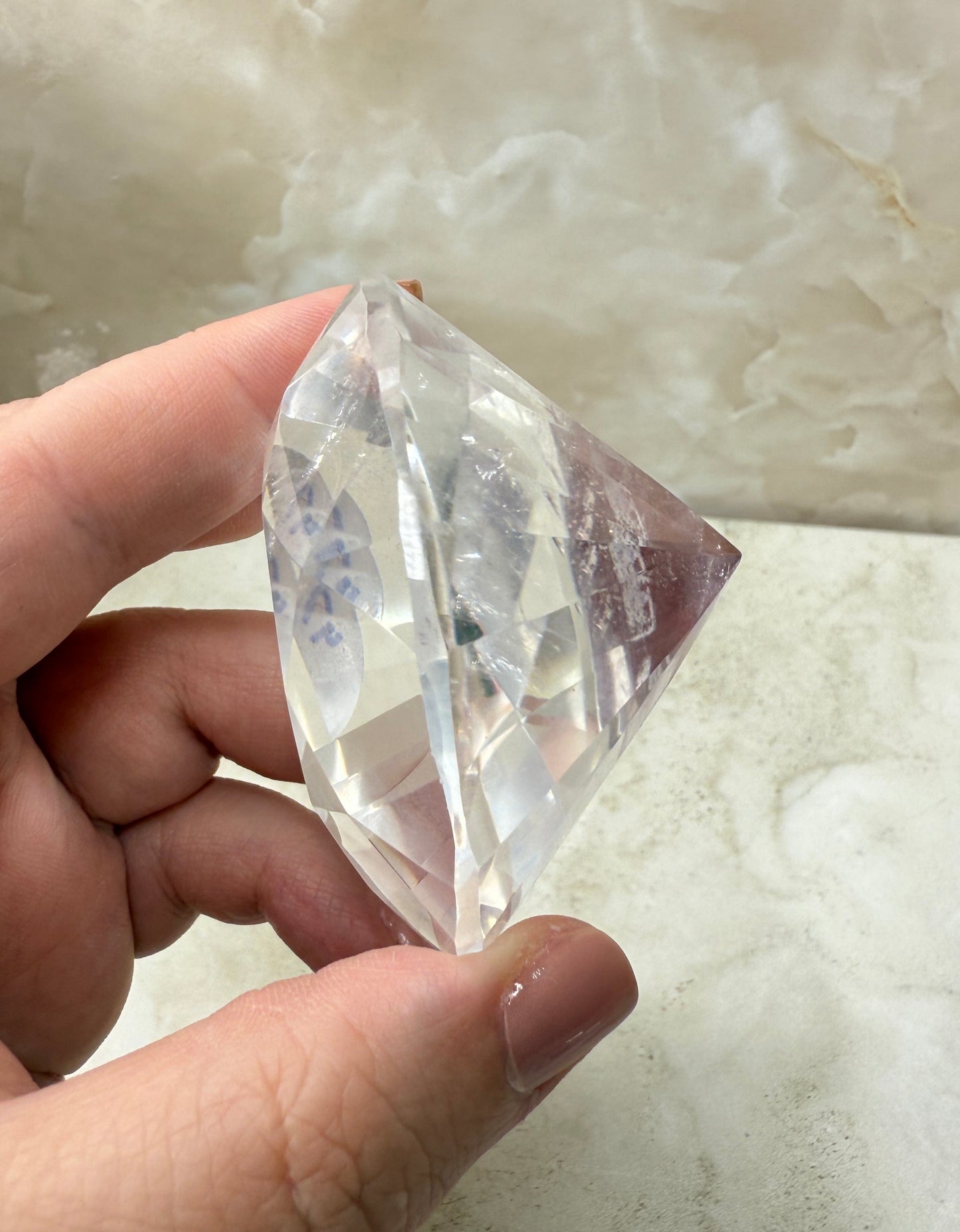 Clear Quartz Diamond
