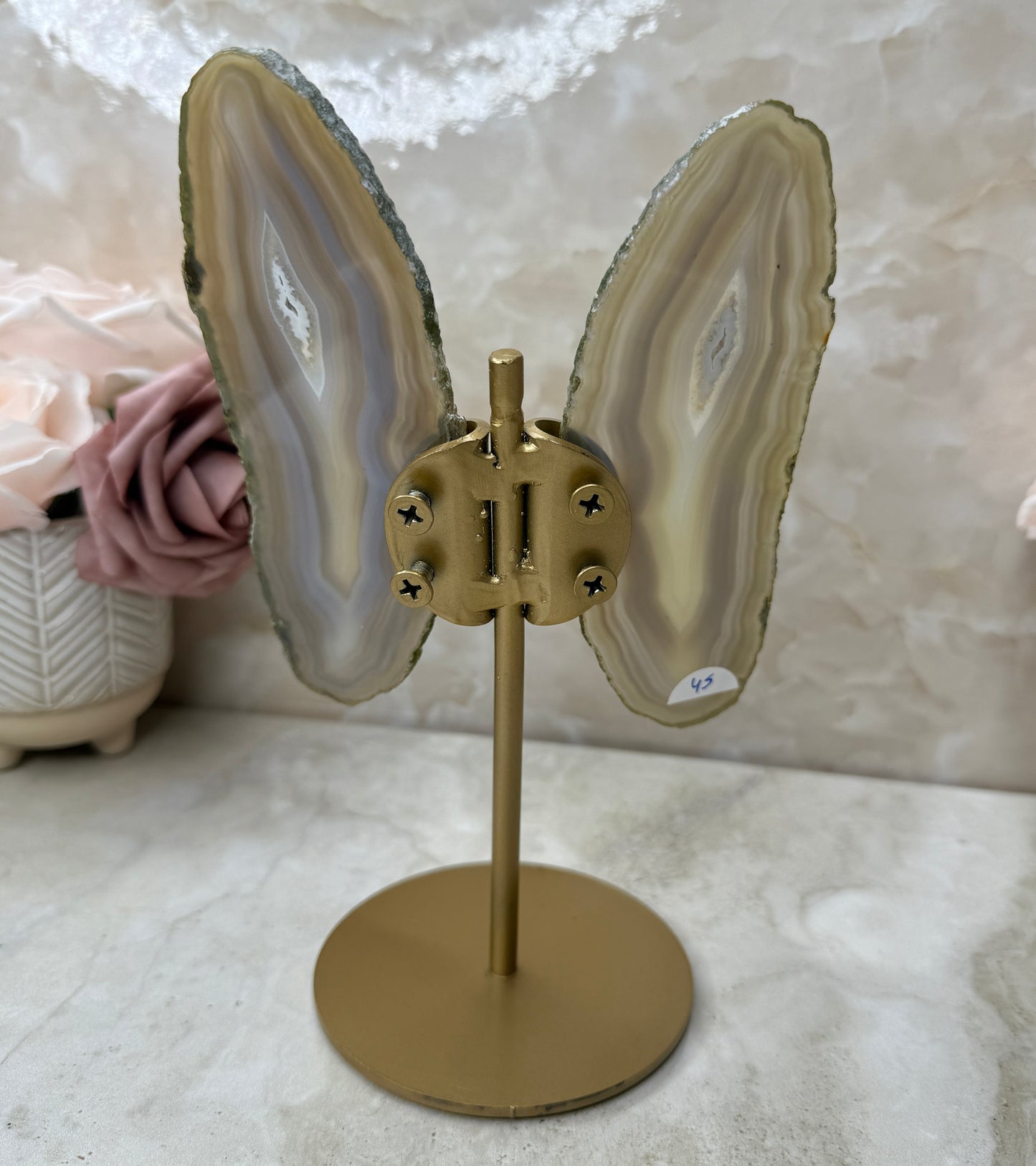 Brazilian Agate Slice Wings