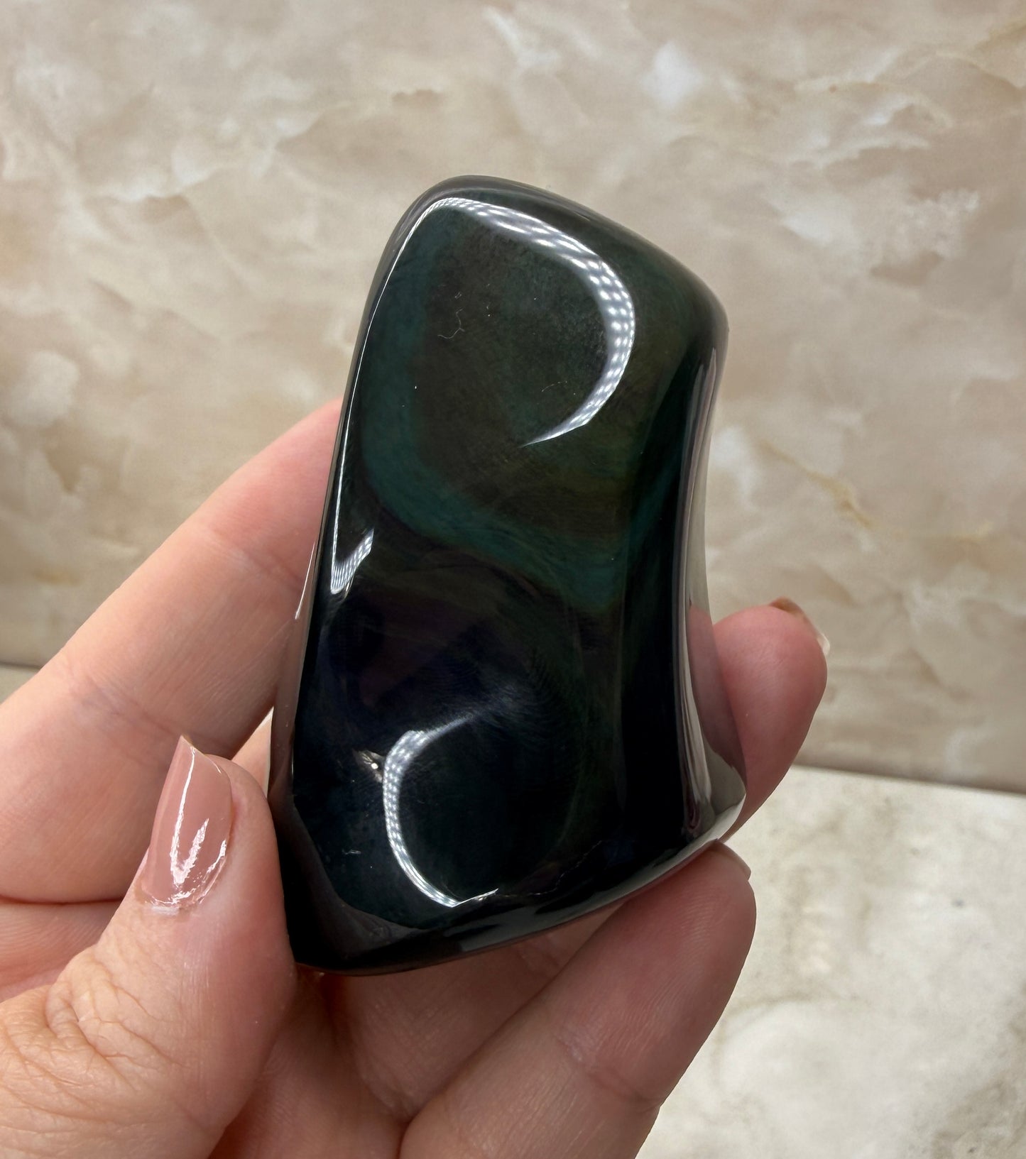 Rainbow Obsidian Freeform