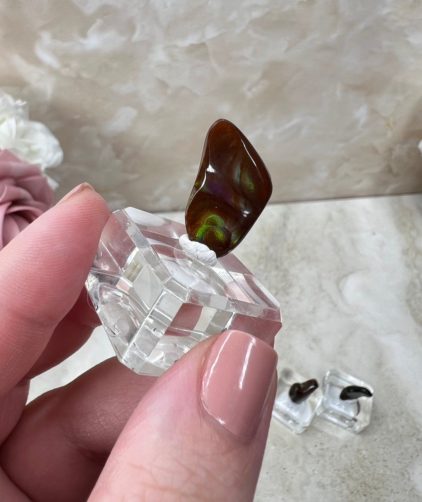 Fire Agate Opal Cabs