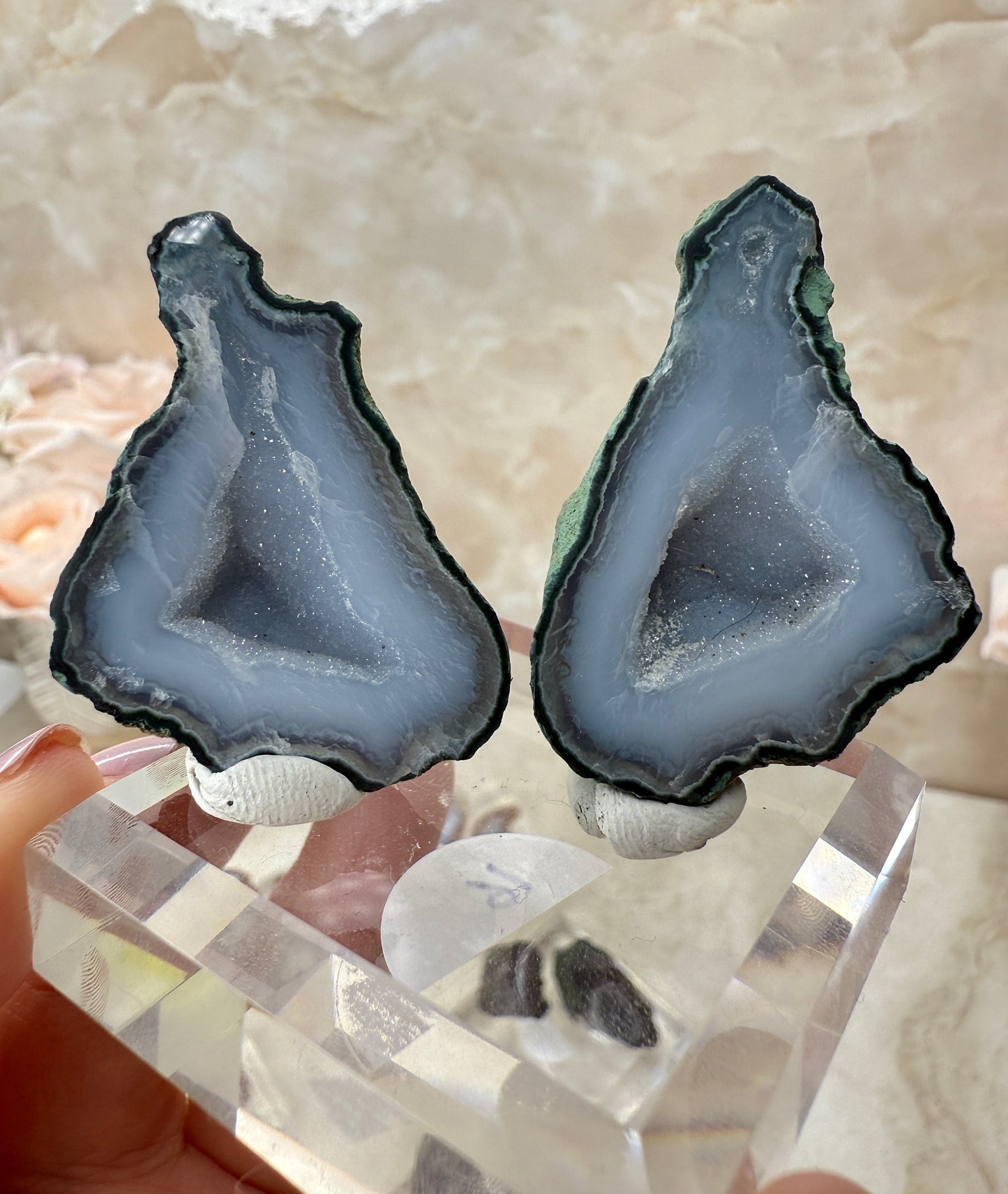 Tabasco Agate Pairs