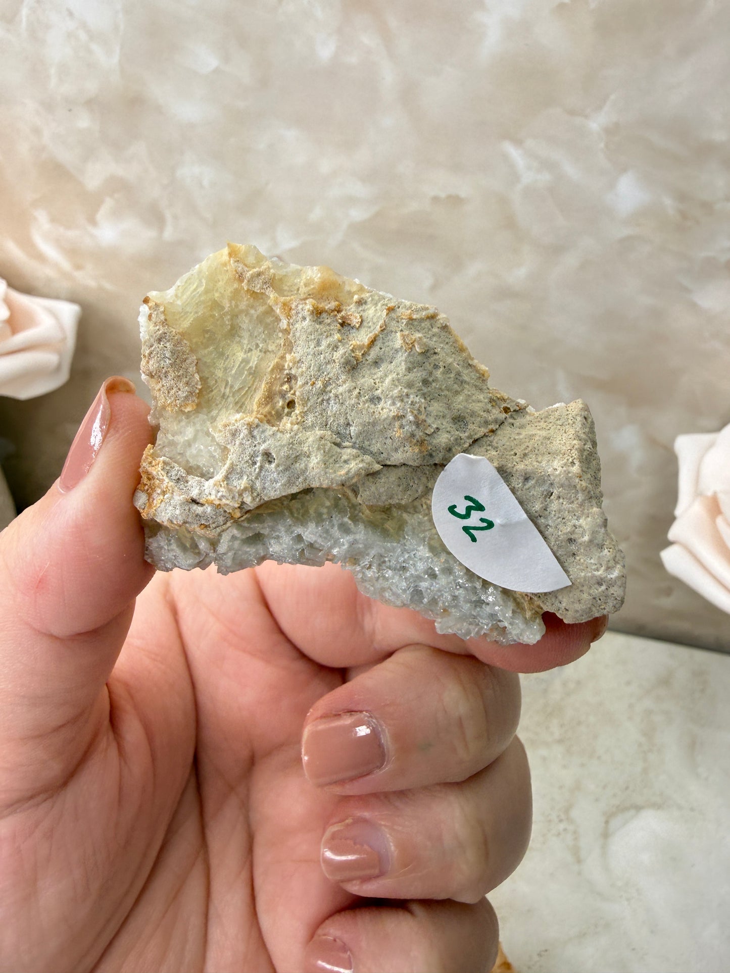 Blue Barite Cluster