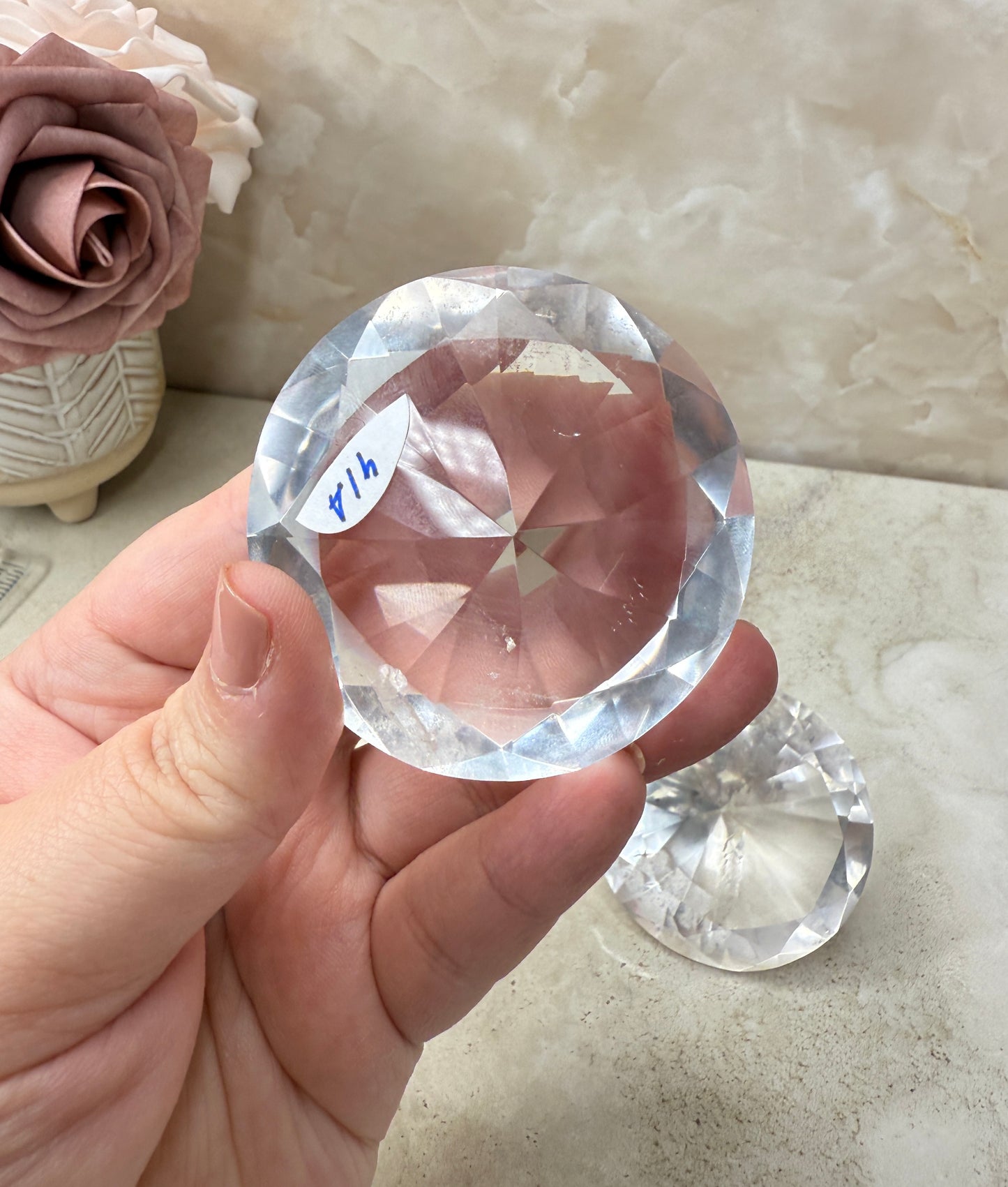 Clear Quartz Diamond