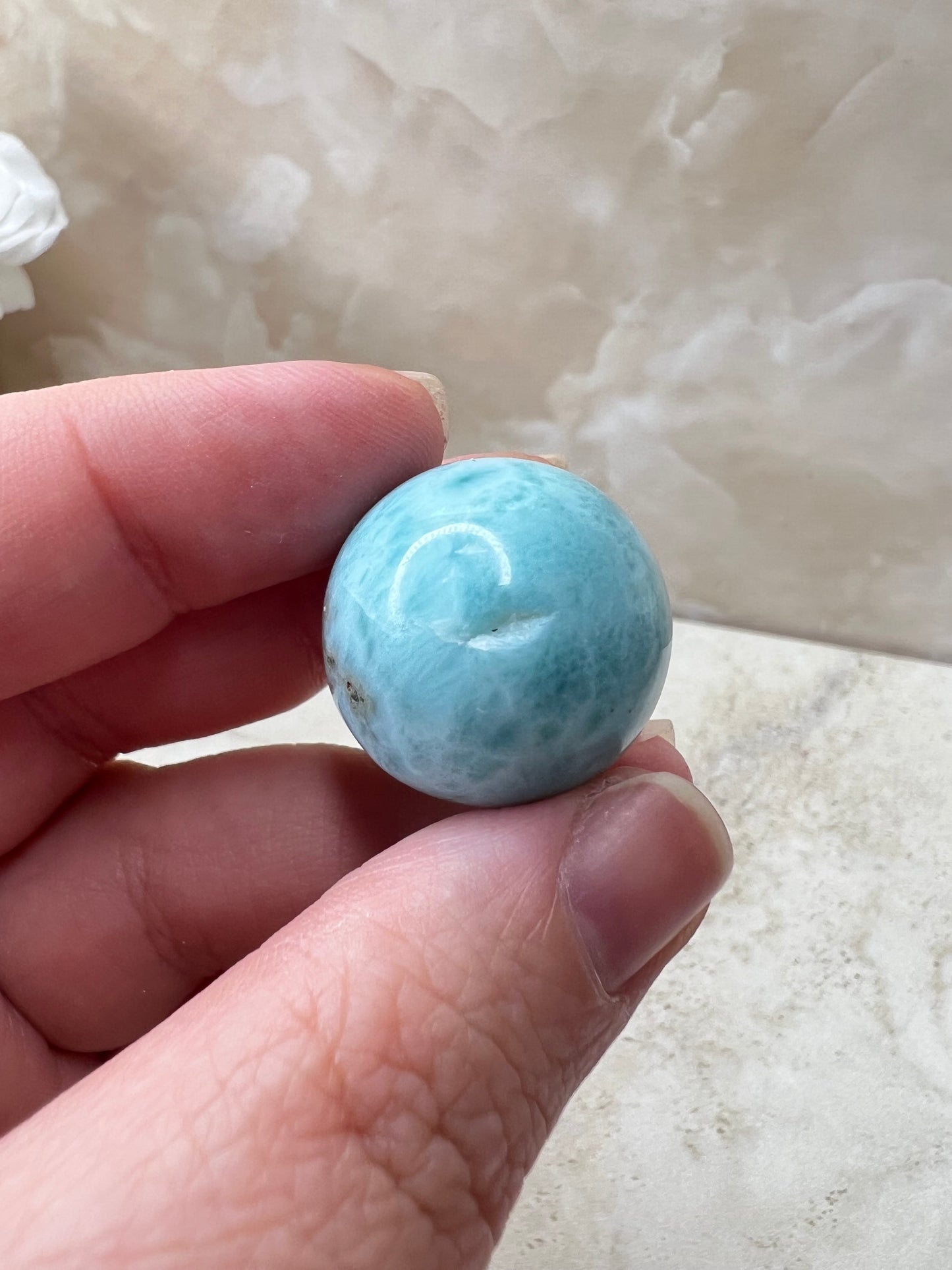 Larimar Sphere 22mm