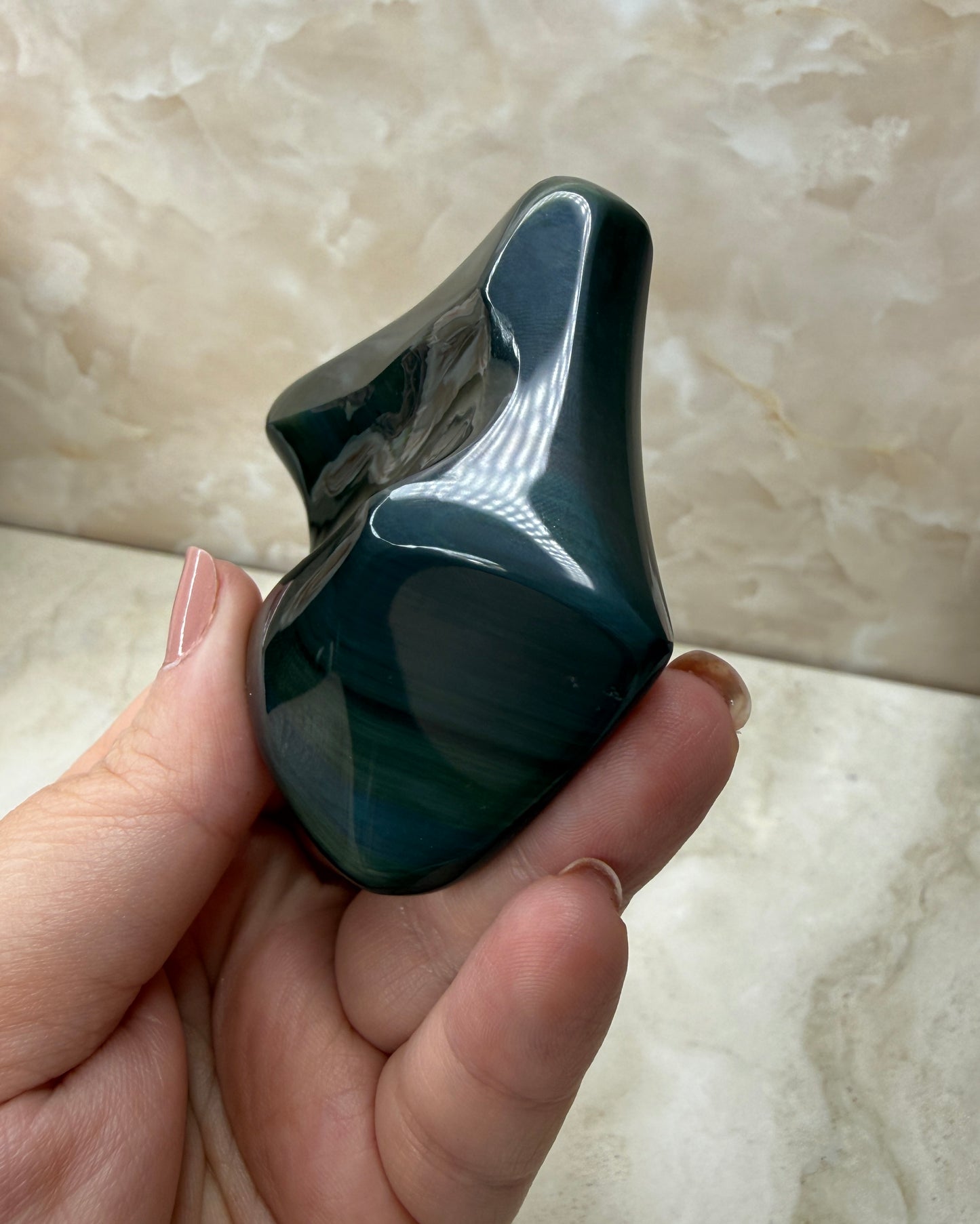 Rainbow Obsidian Freeform