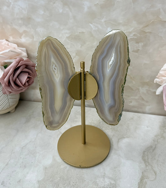 Brazilian Agate Slice Wings