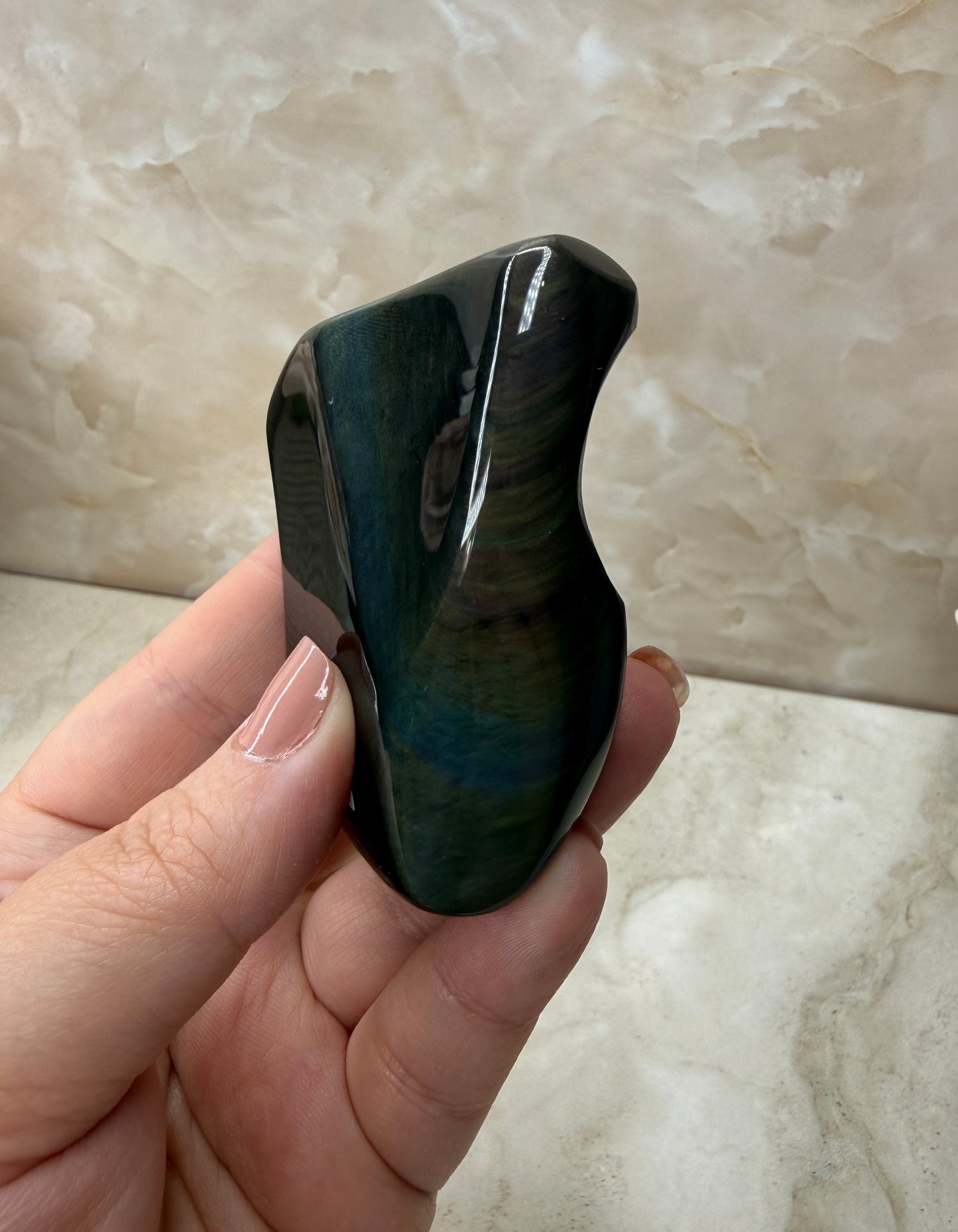 Rainbow Obsidian Freeform
