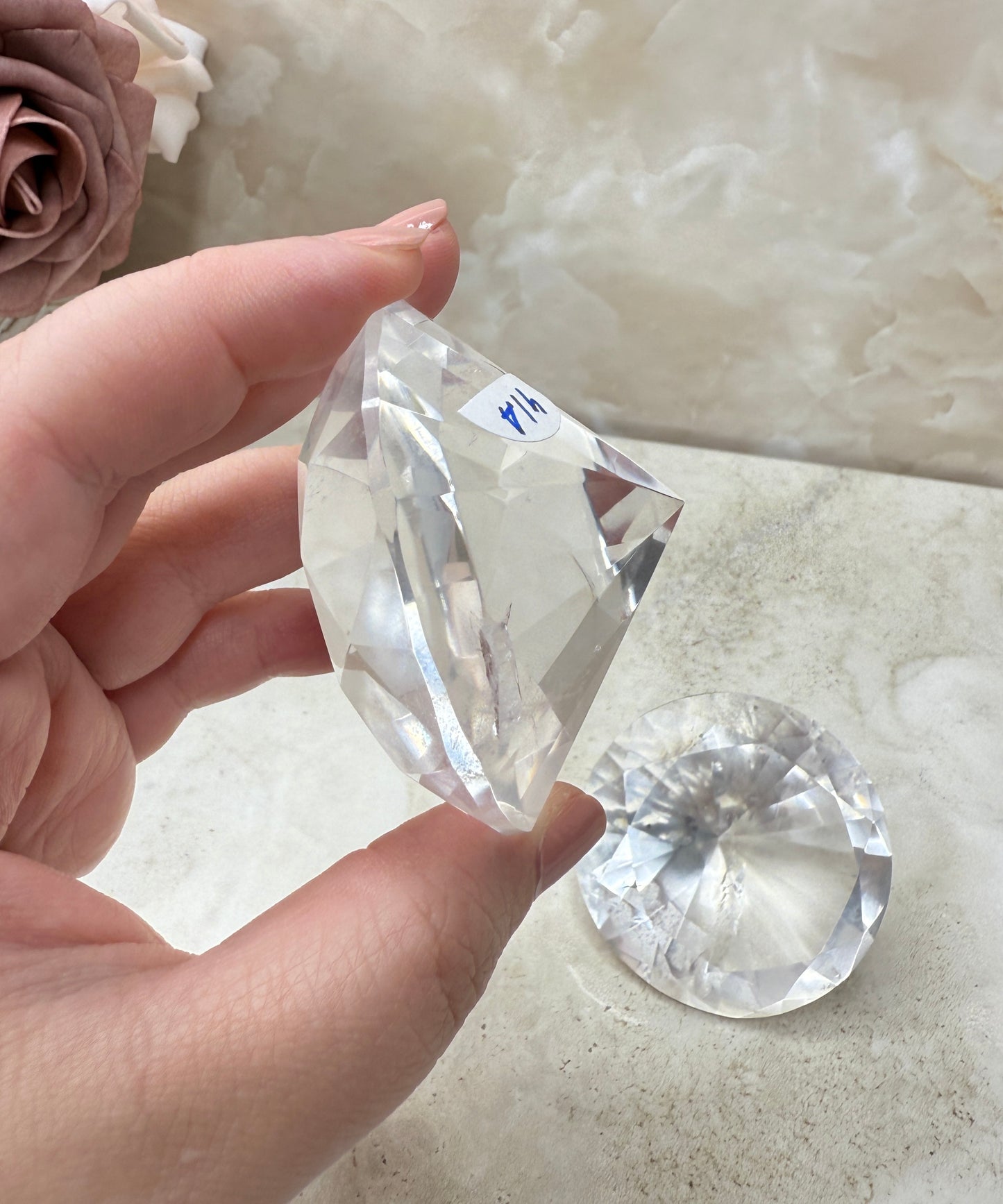 Clear Quartz Diamond