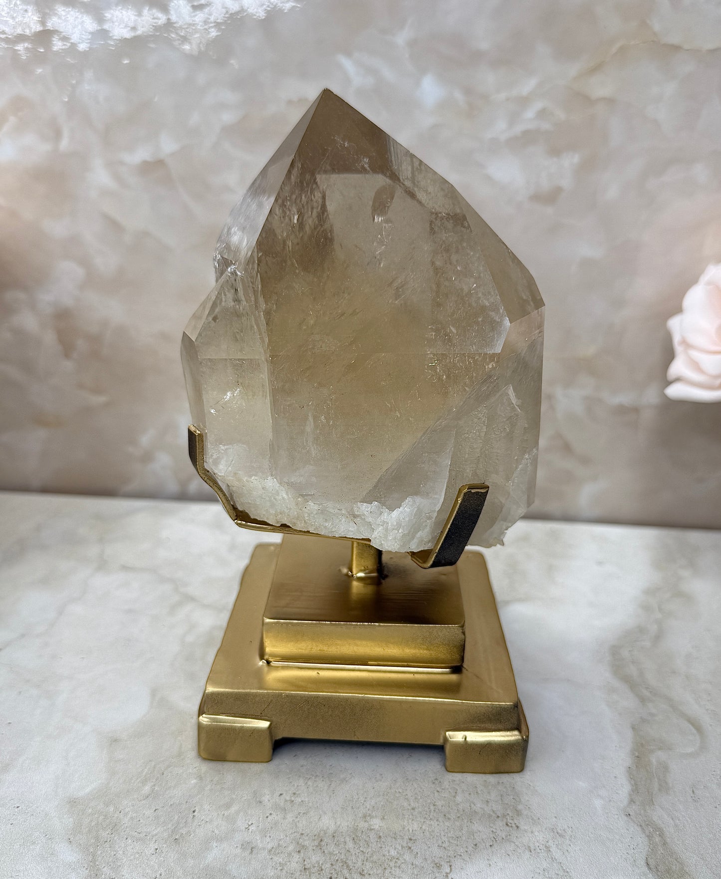 Citrine on Stand from Brazil