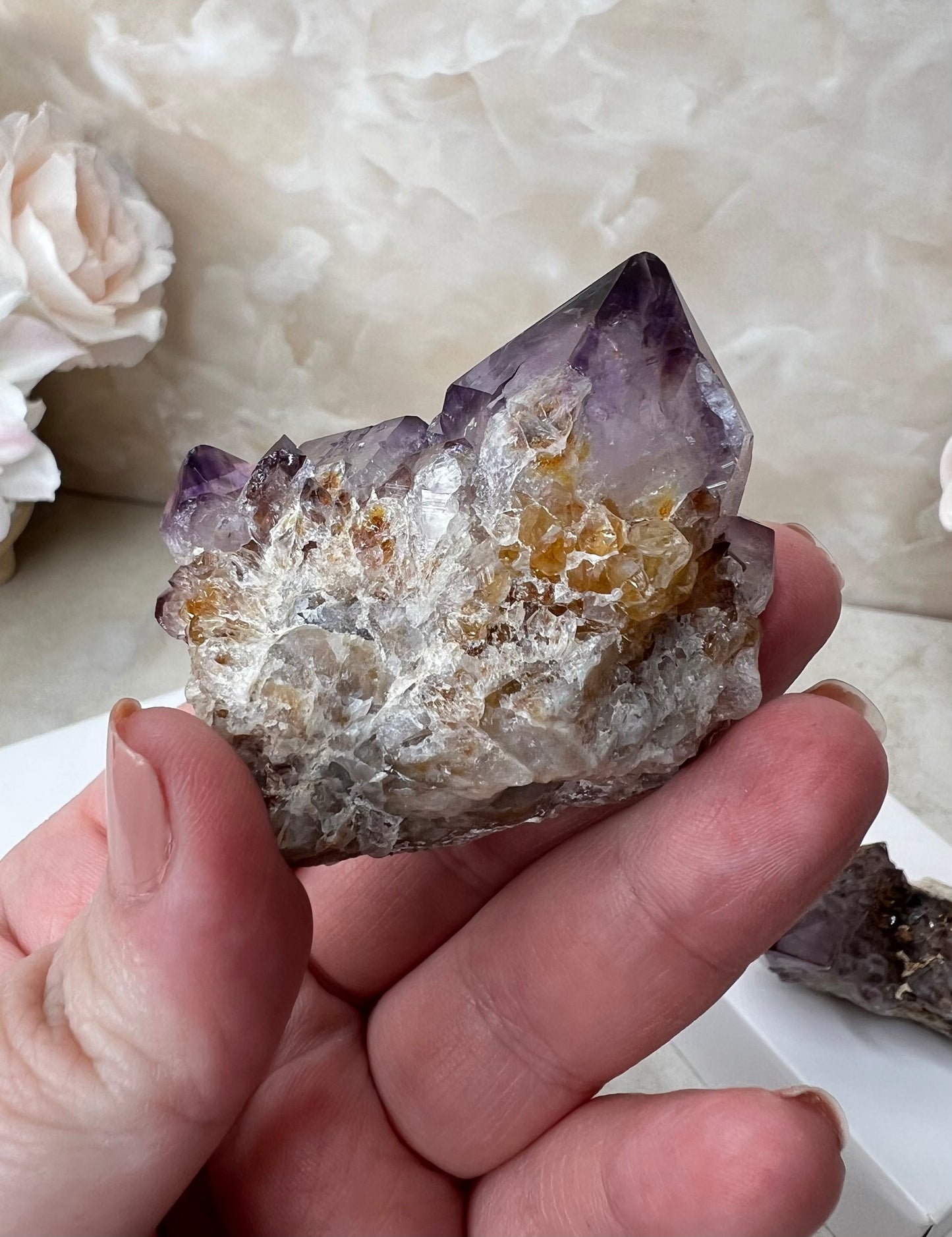 Dark Spirit Quartz Cluster