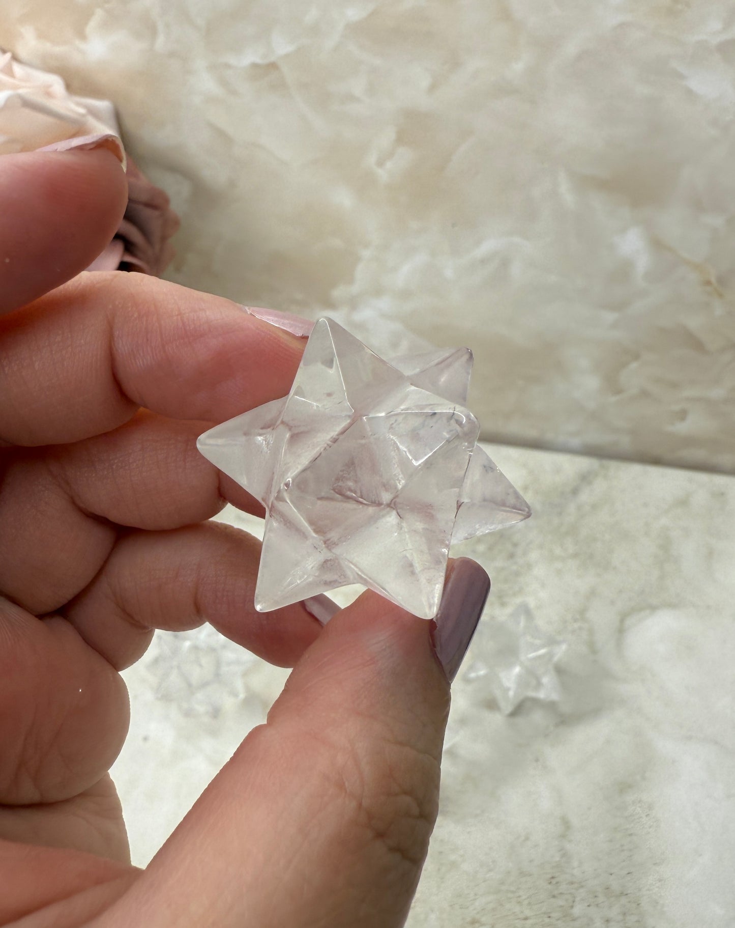 Clear Quartz Asteriod