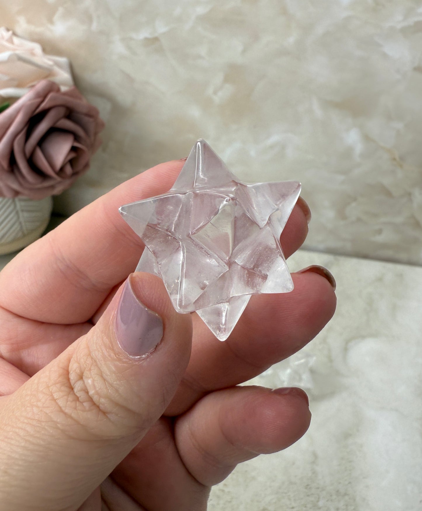 Clear Quartz Asteriod