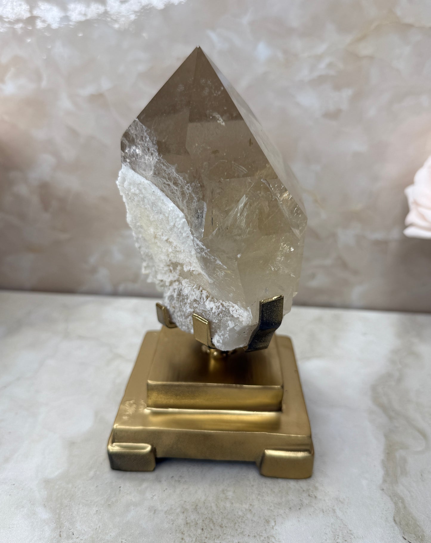 Citrine on Stand from Brazil