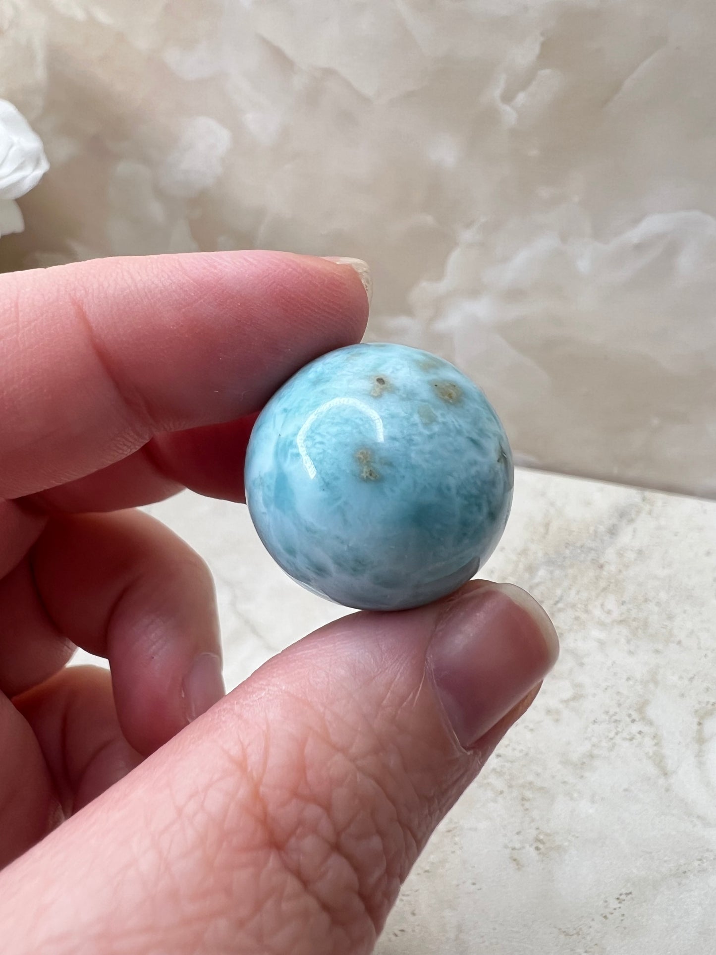 Larimar Sphere 22mm