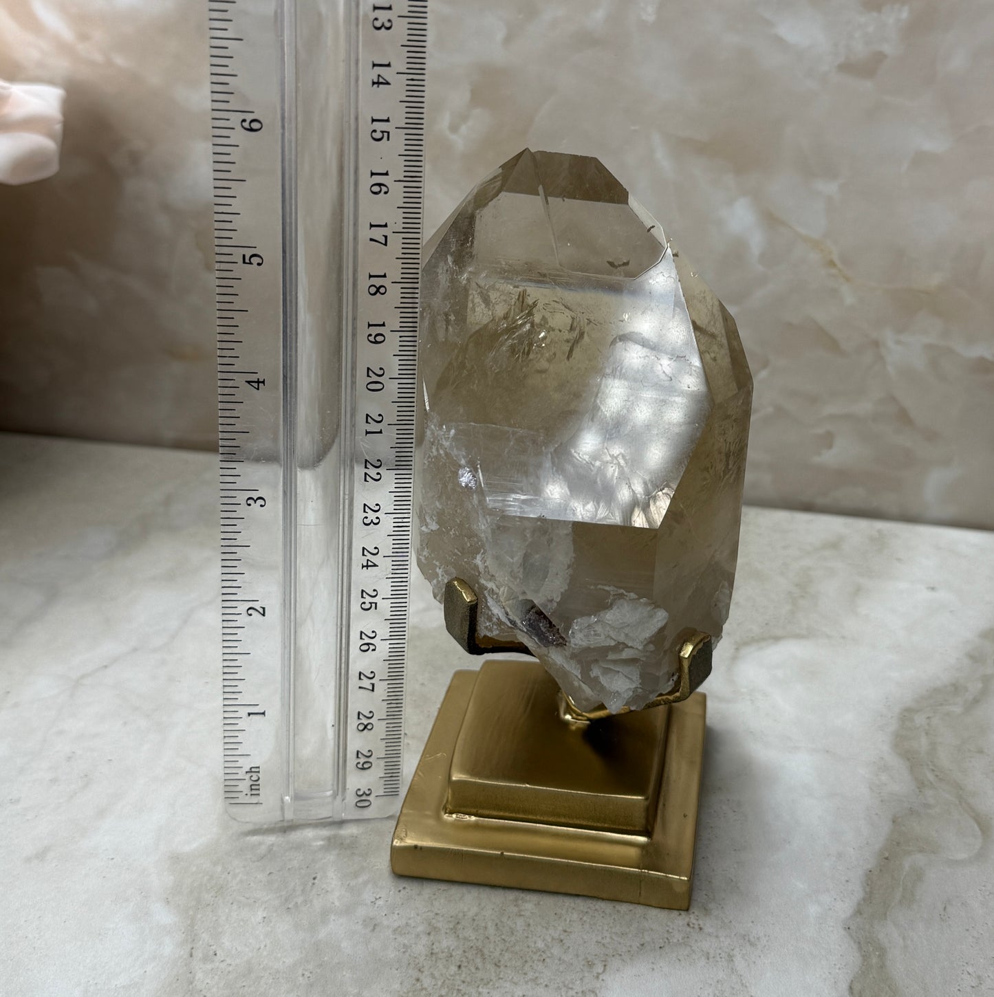 Citrine on Stand from Brazil