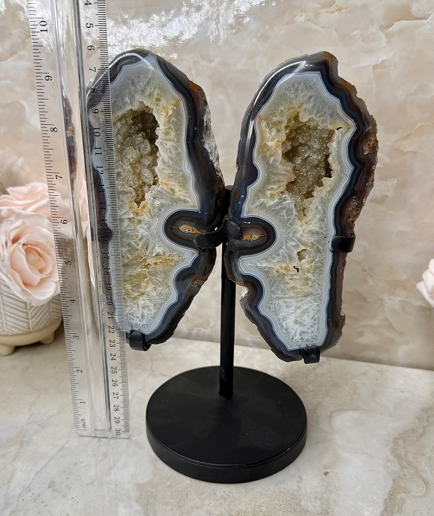 Brazilian Agate Wing Set