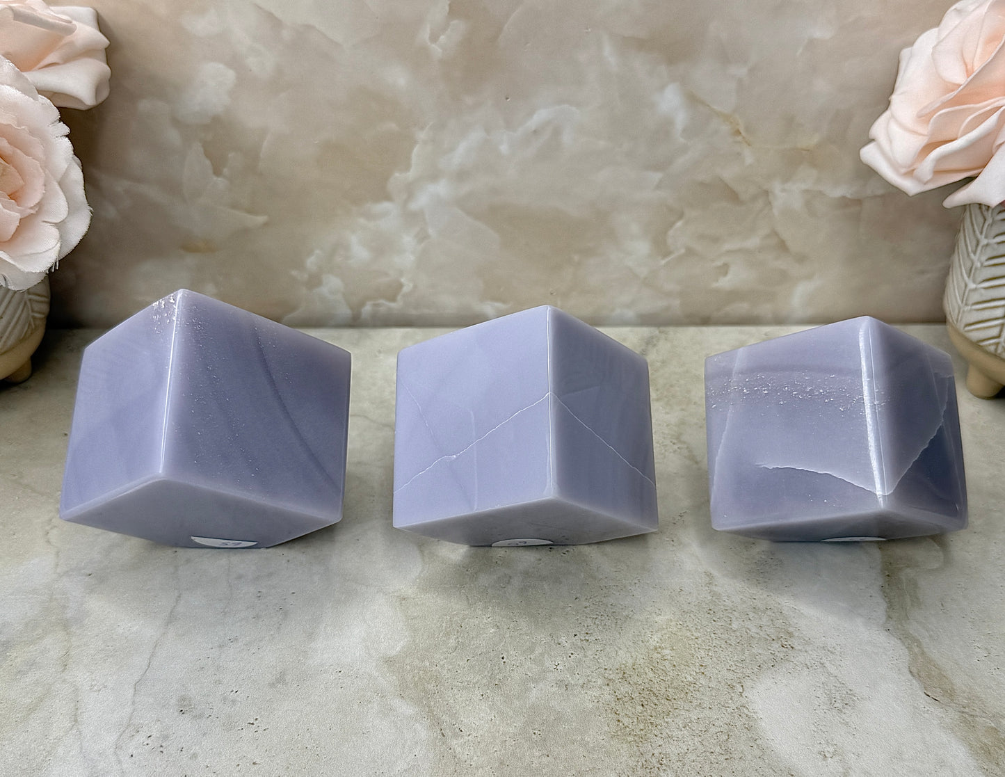 Lavender Fluorite Cube