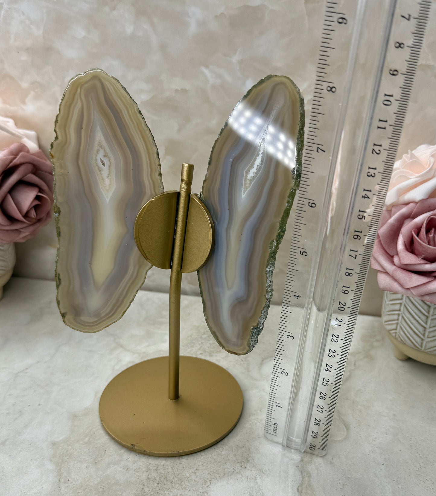 Brazilian Agate Slice Wings