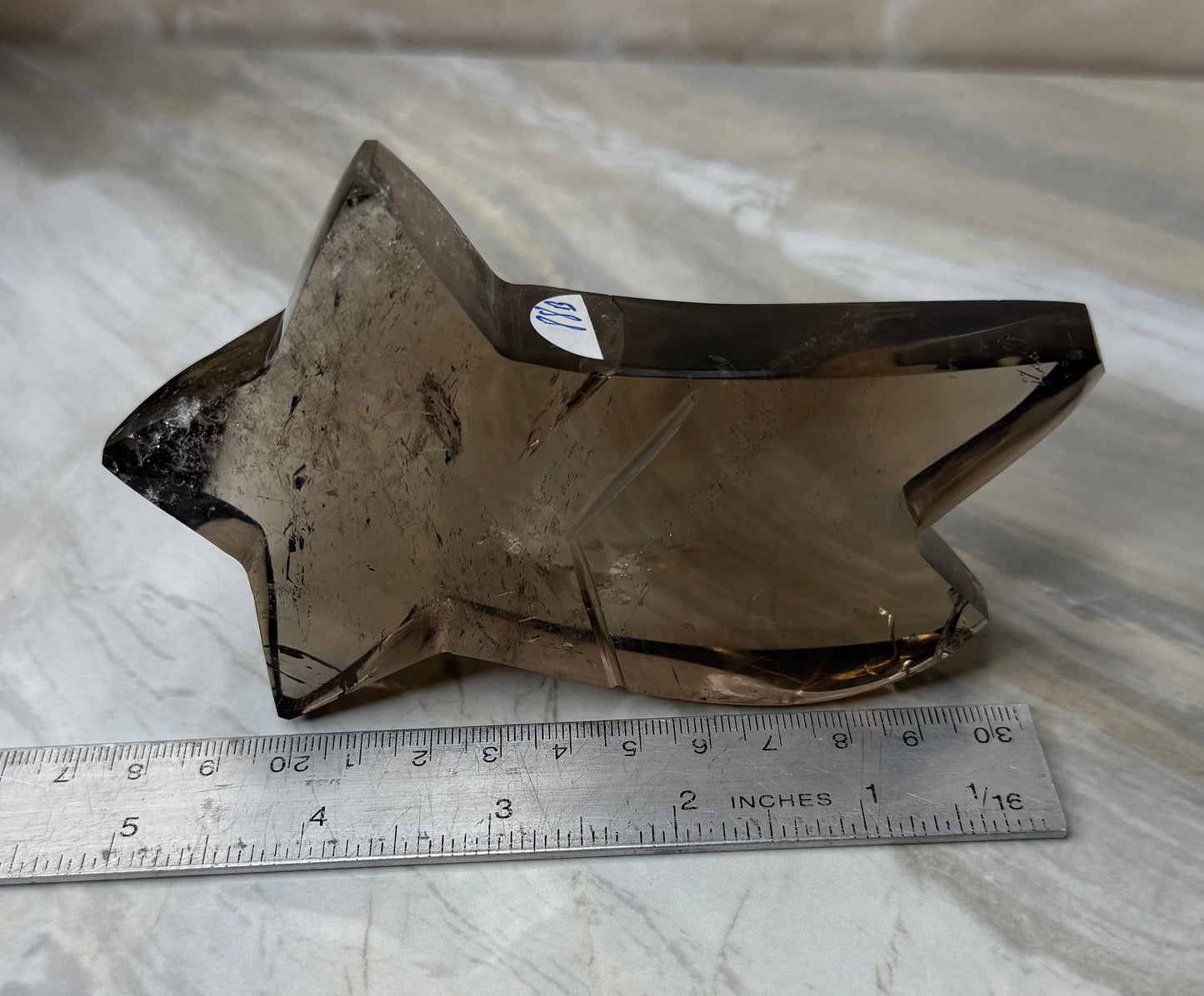 Smokey Quartz Shooting Star from Brazil
