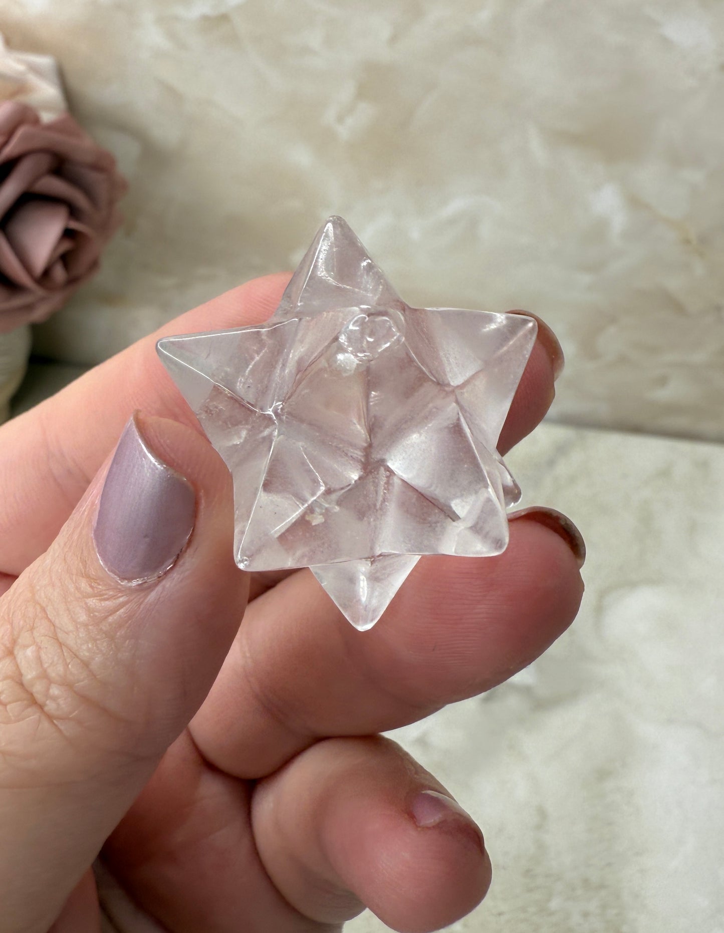Clear Quartz Asteriod