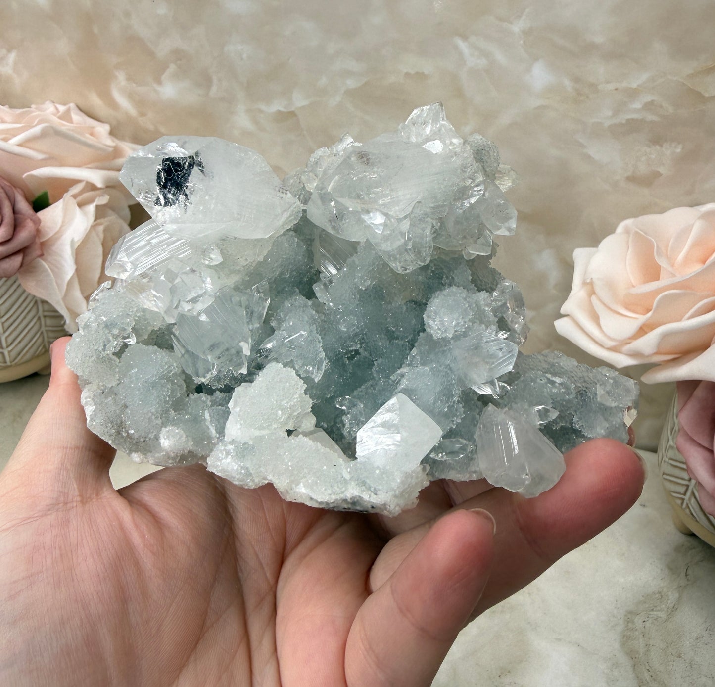 High Quality Apopyhllite Cluster