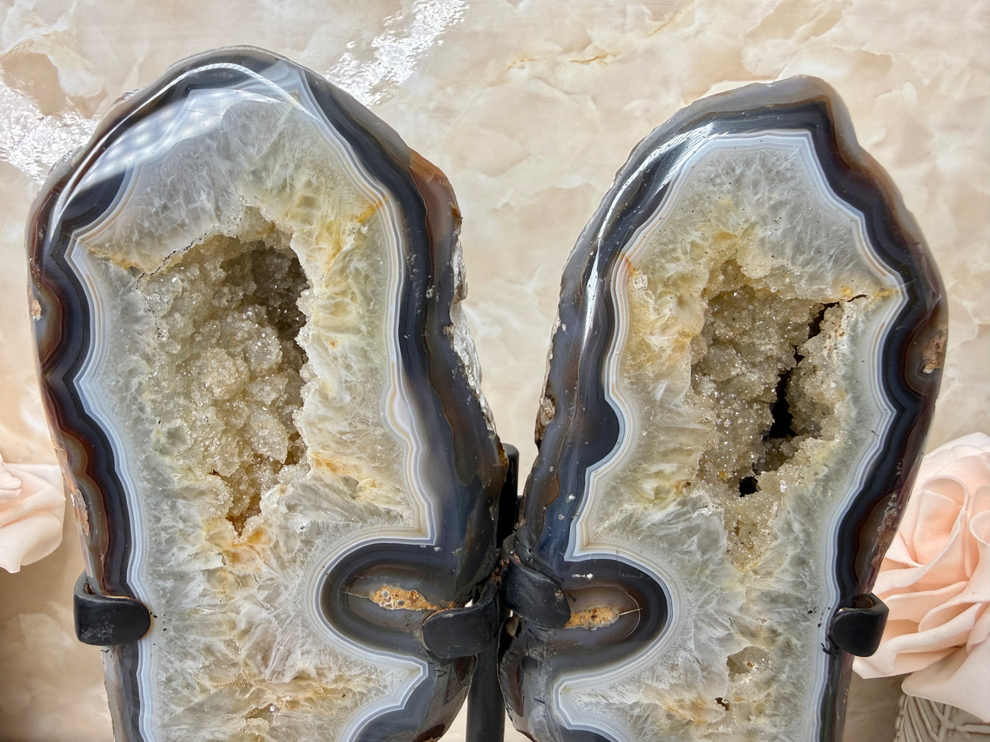 Brazilian Agate Wing Set