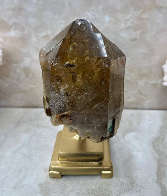 Citrine on Stand from Brazil