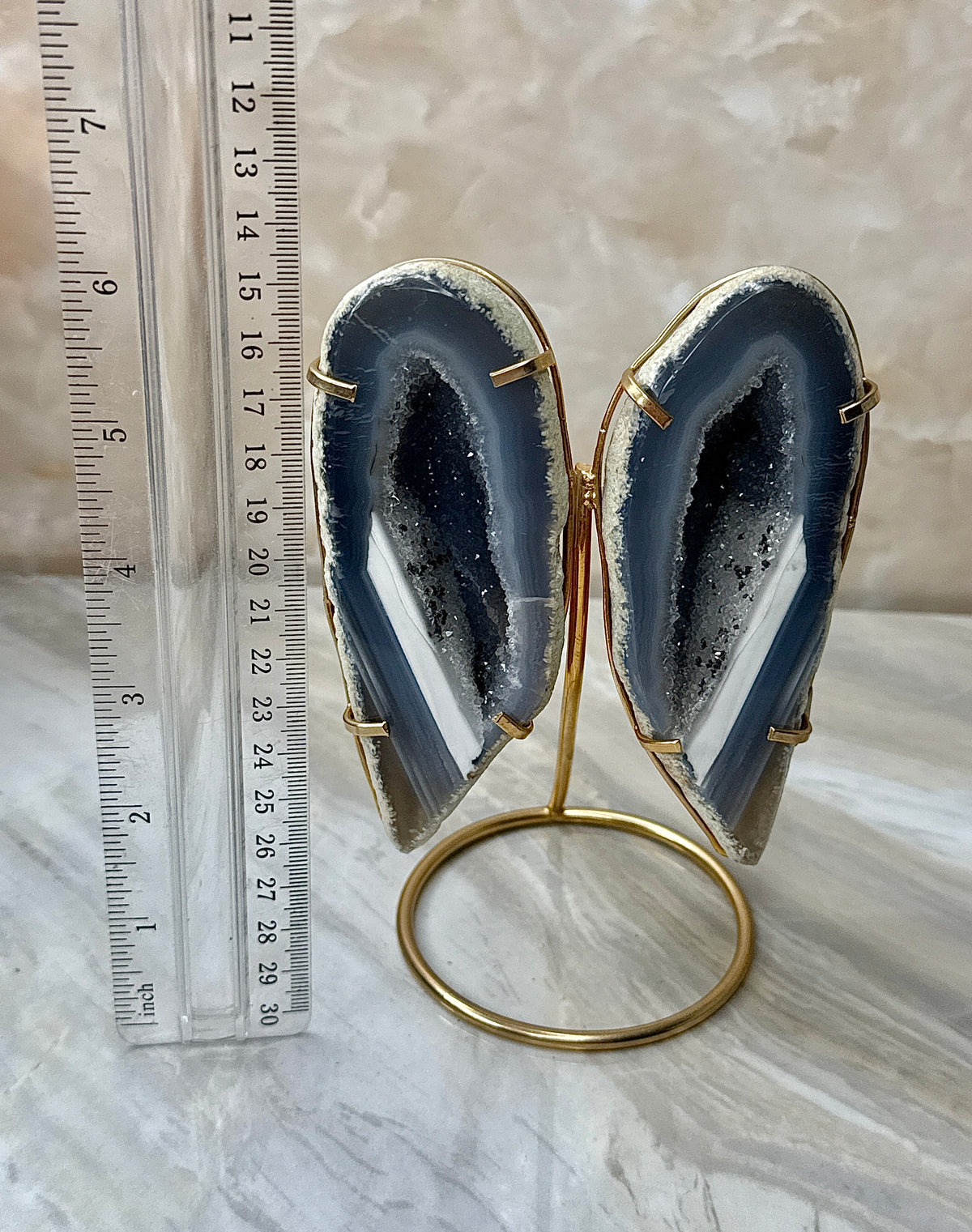 Brazilian Agate Wing Set