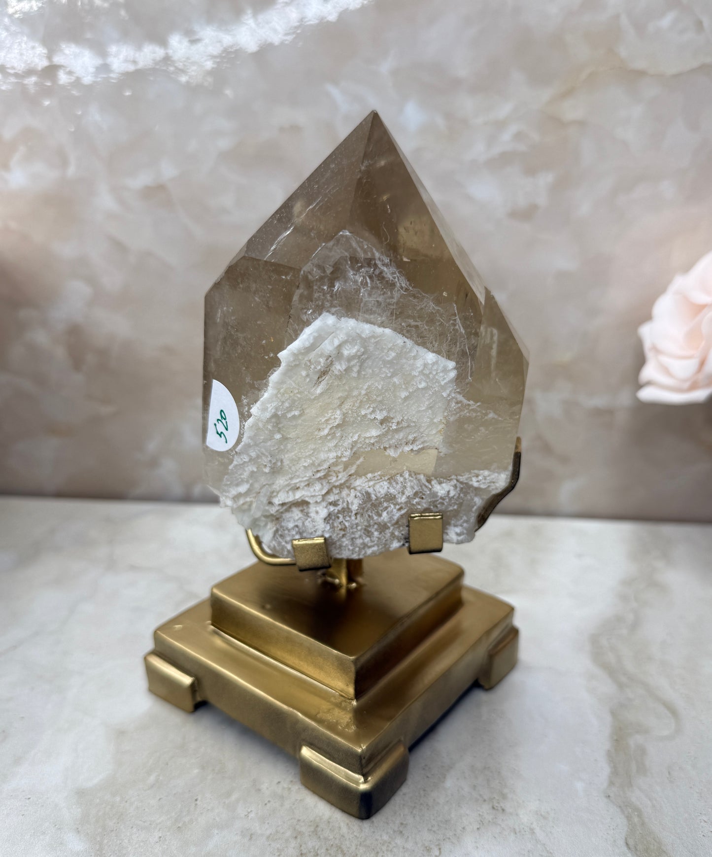 Citrine on Stand from Brazil