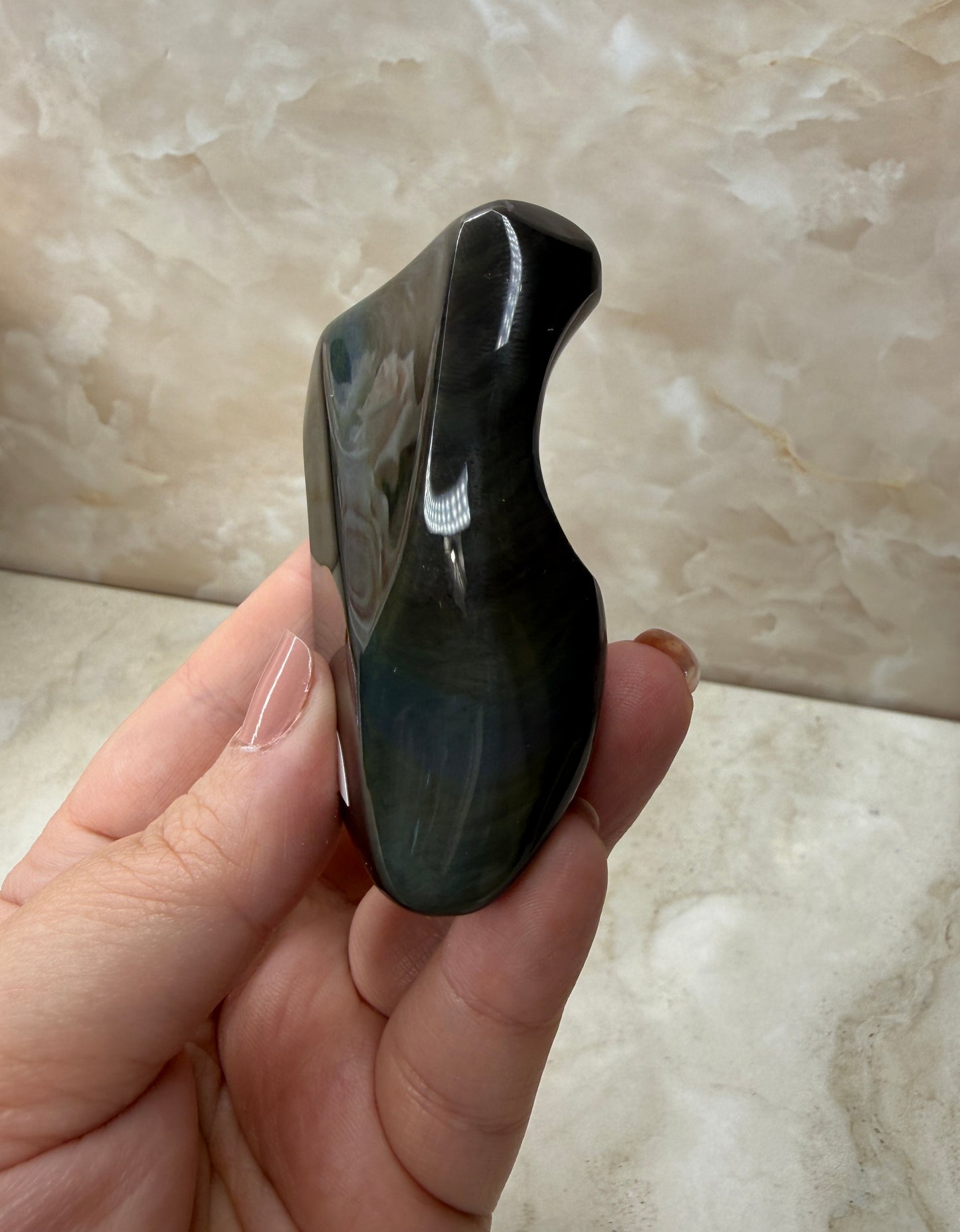Rainbow Obsidian Freeform