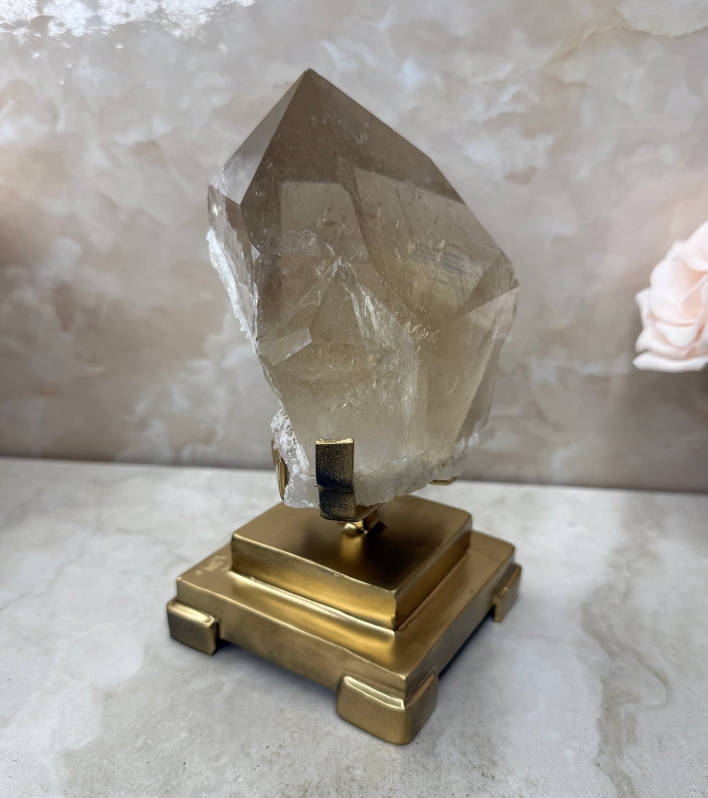 Citrine on Stand from Brazil