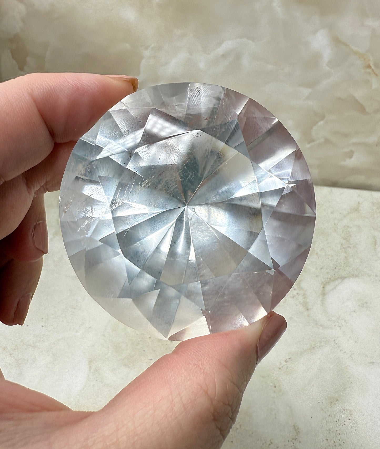 Clear Quartz Diamond