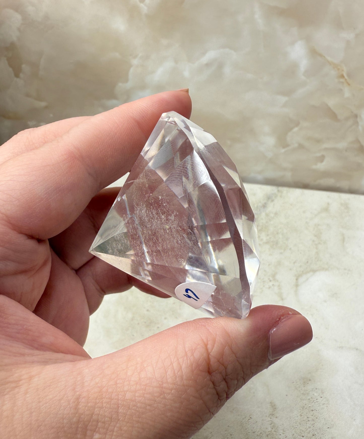 Clear Quartz Diamond