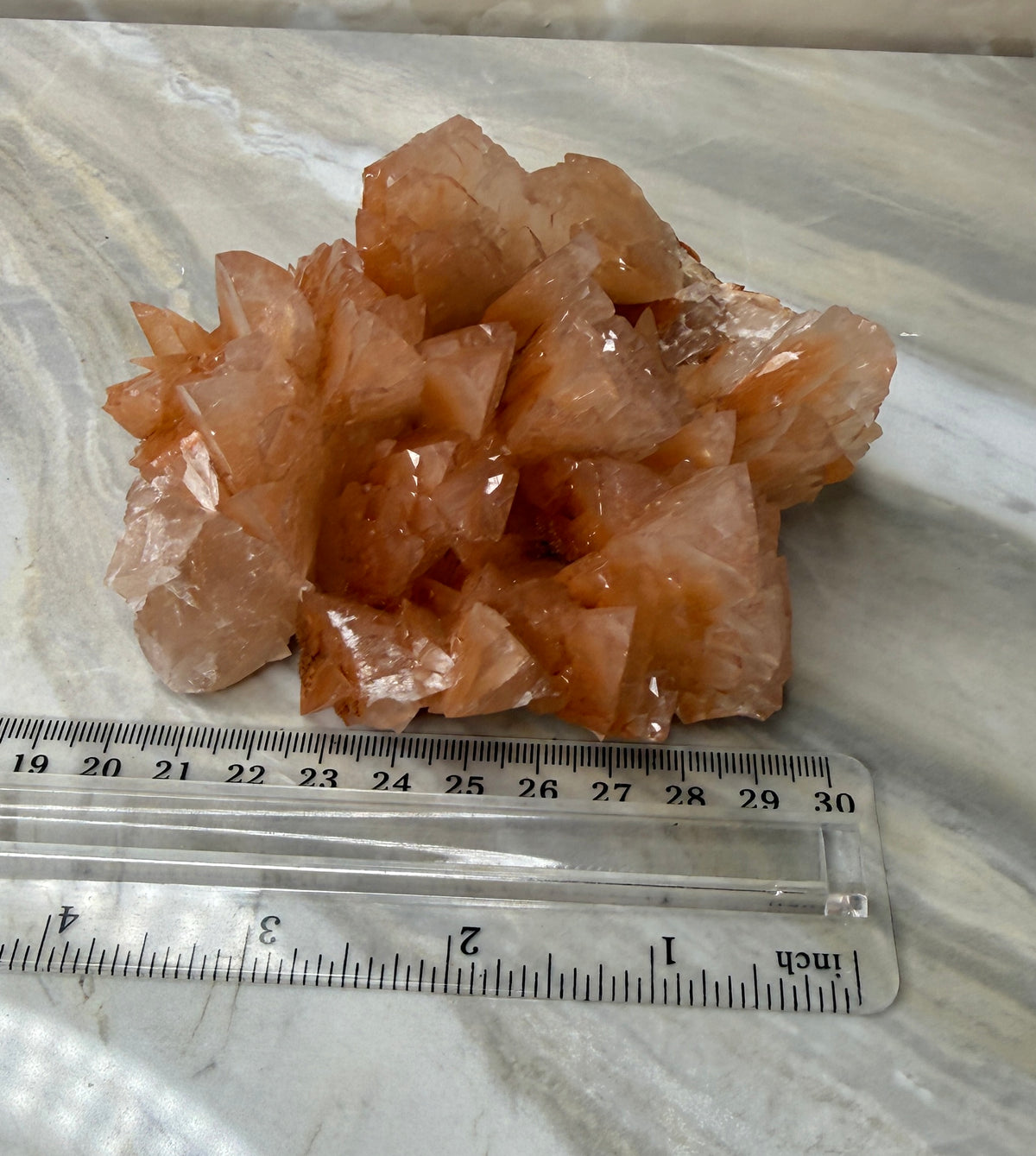 Pink/Peach Dogtooth Calcite
