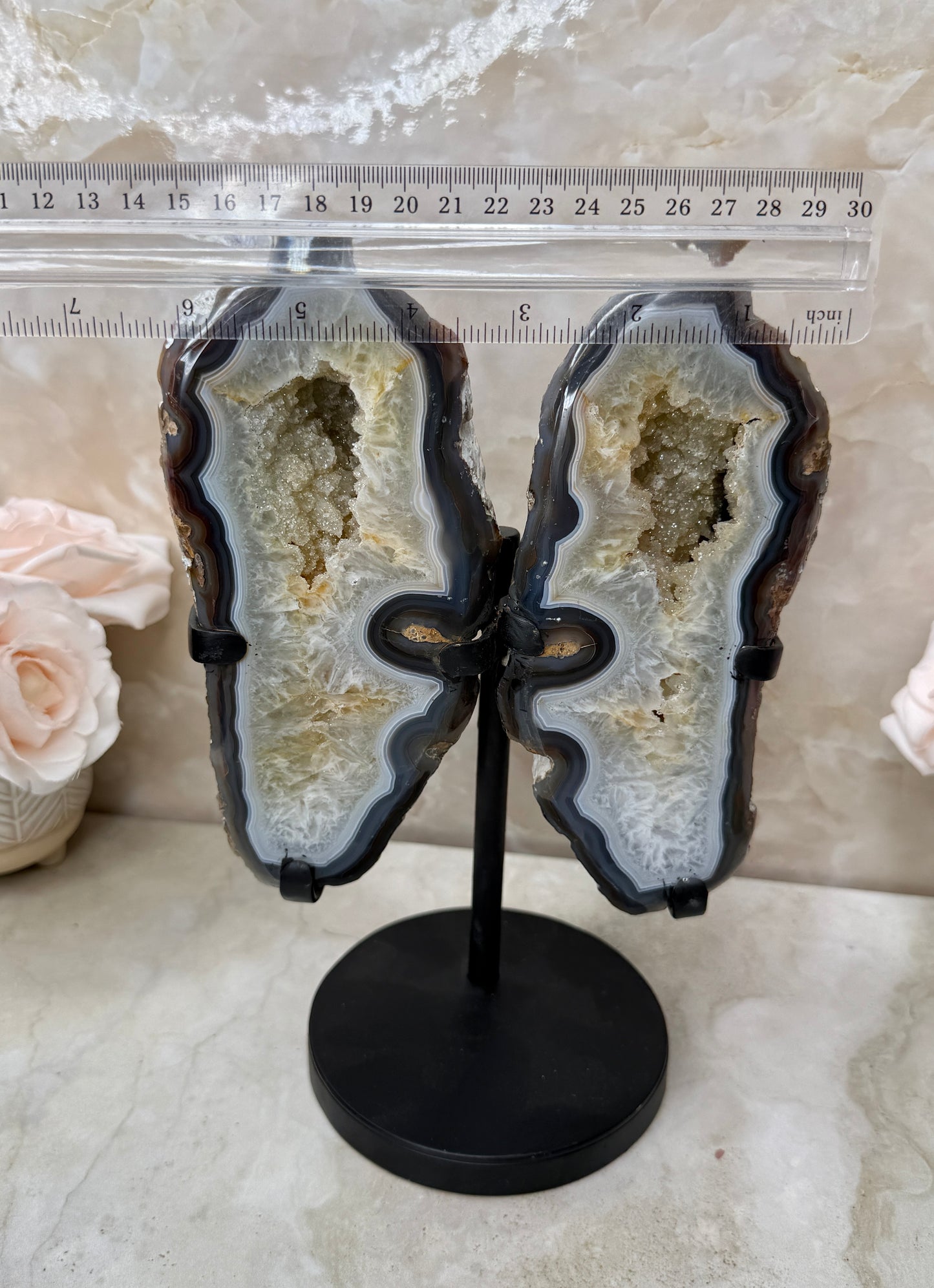 Brazilian Agate Wing Set