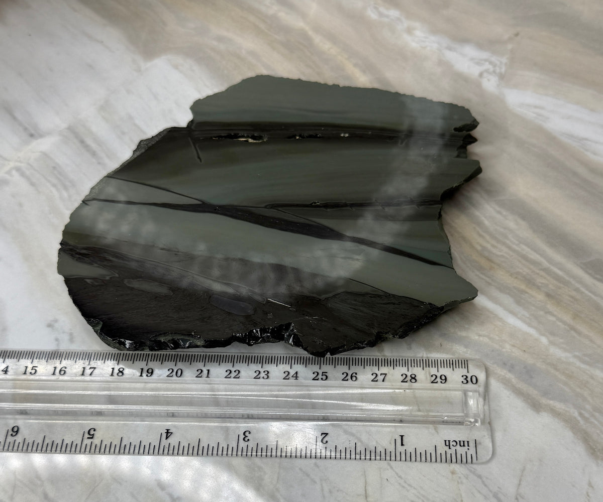 Platinum Obsidian Slab