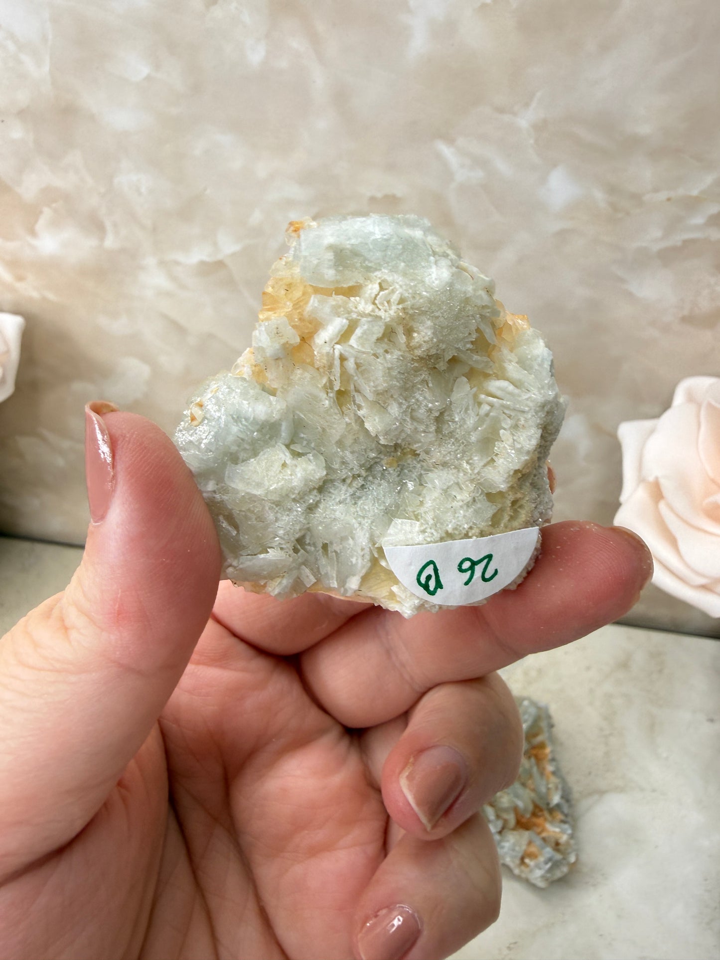 Blue Barite Cluster