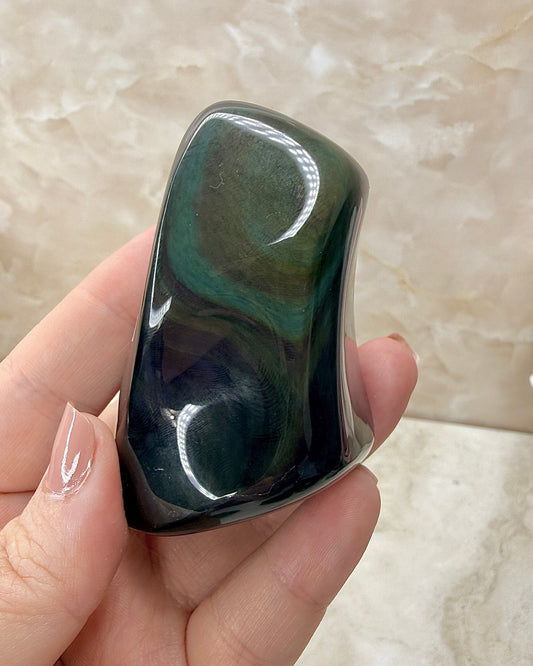 Rainbow Obsidian Freeform