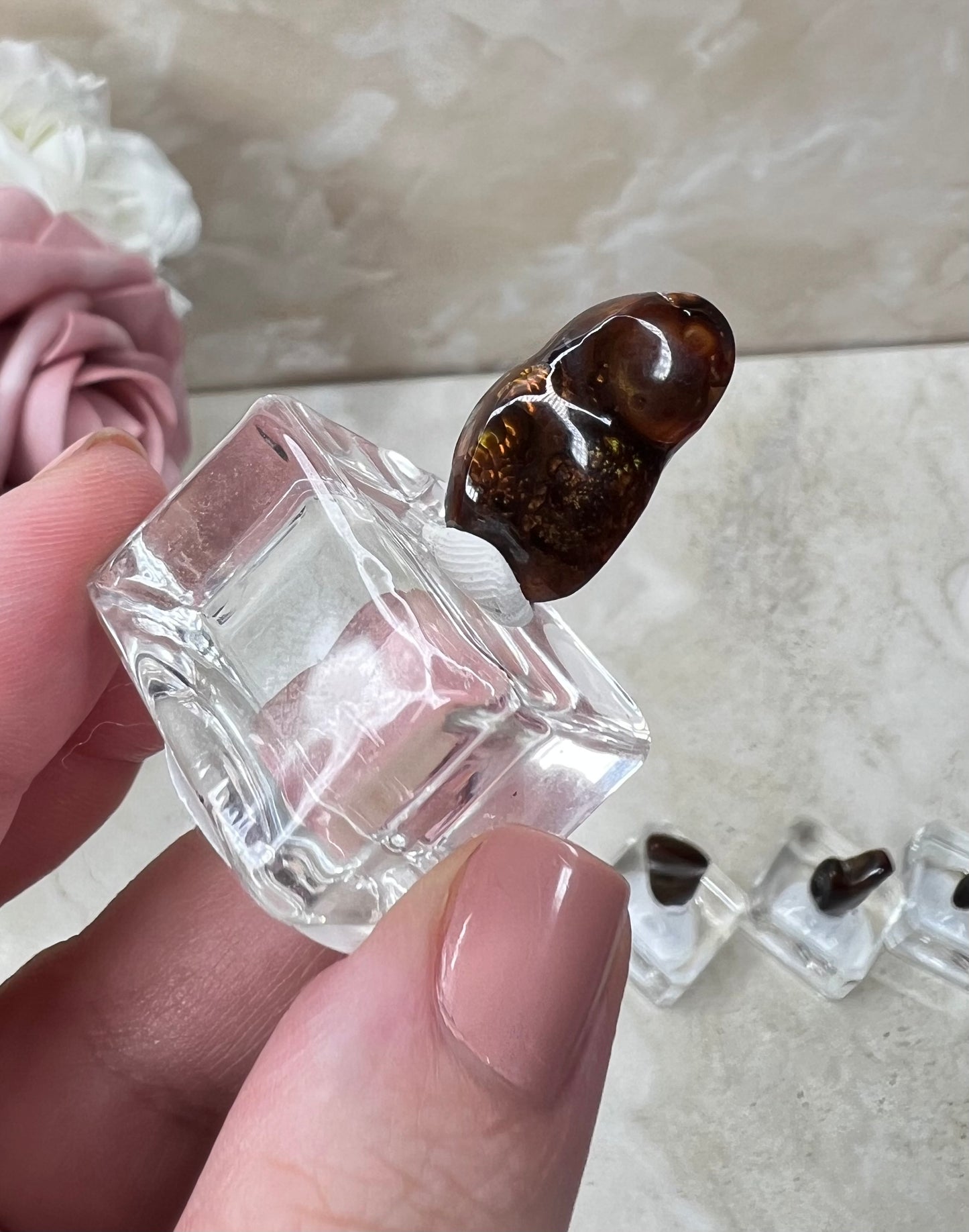 Fire Agate Opal Cabs