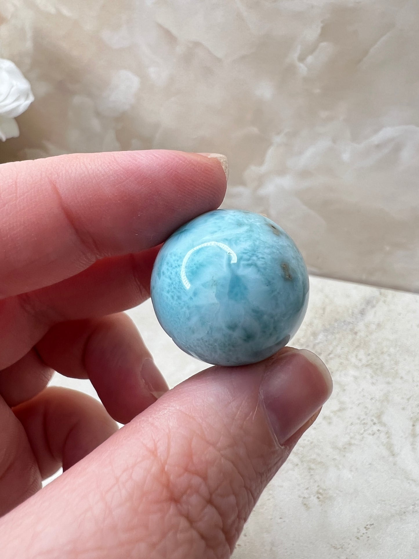 Larimar Sphere 22mm