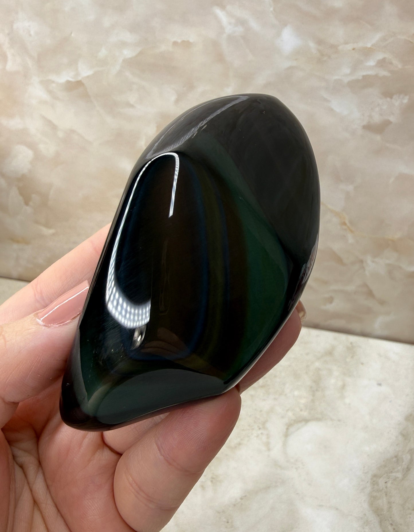 Rainbow Obsidian Freeform
