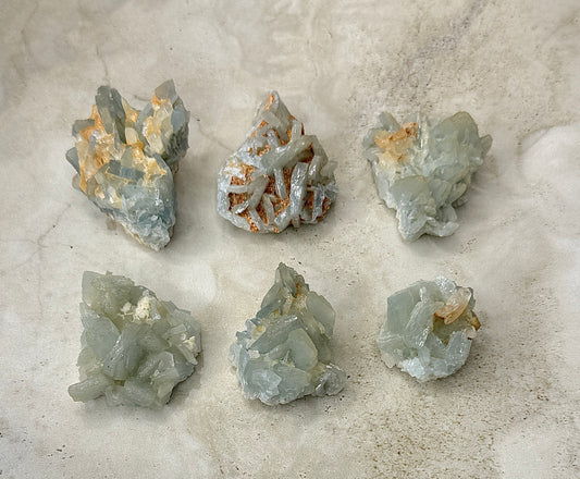 Blue Barite Cluster